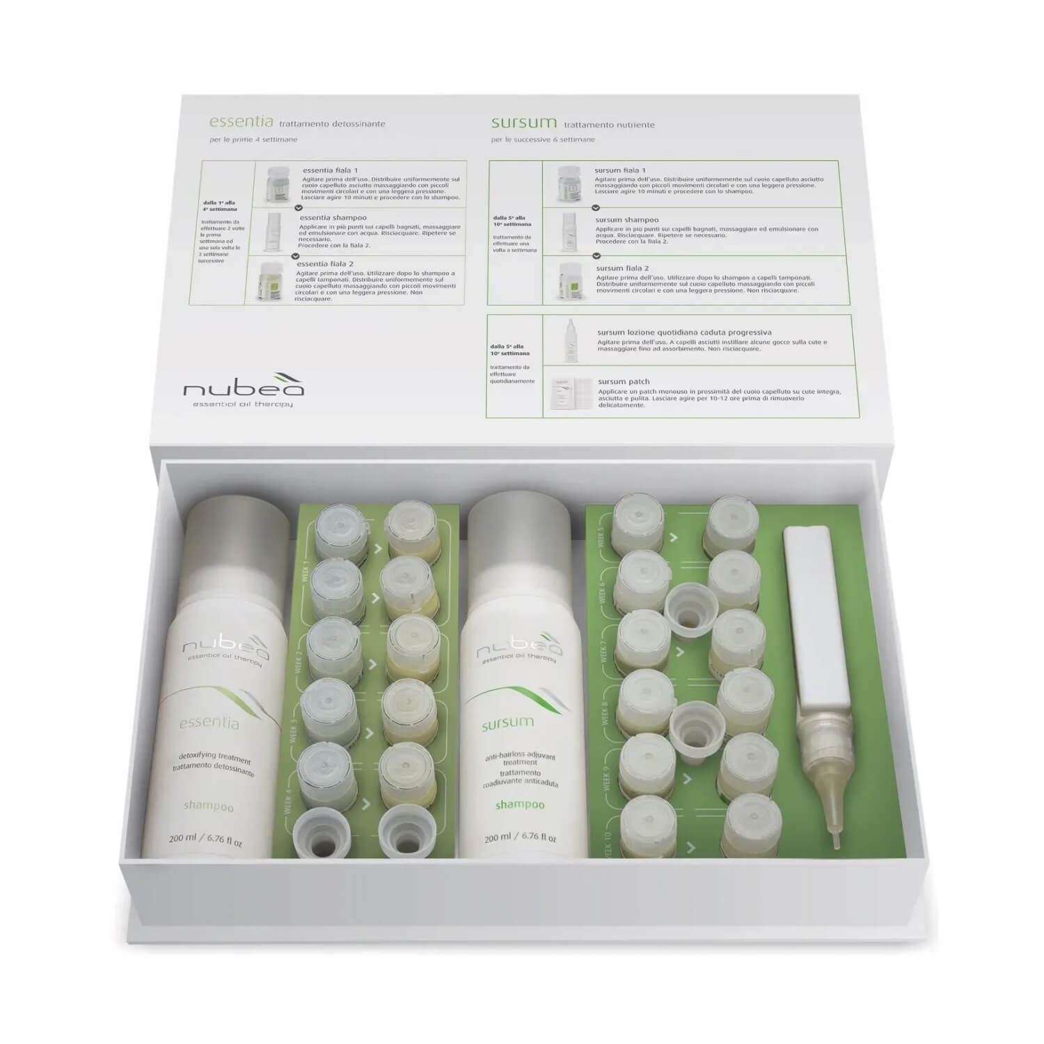 Стимулирующий набор против выпадения волос Nubea Sursum Anti-Hairloss Adjuvant Treatment Kit