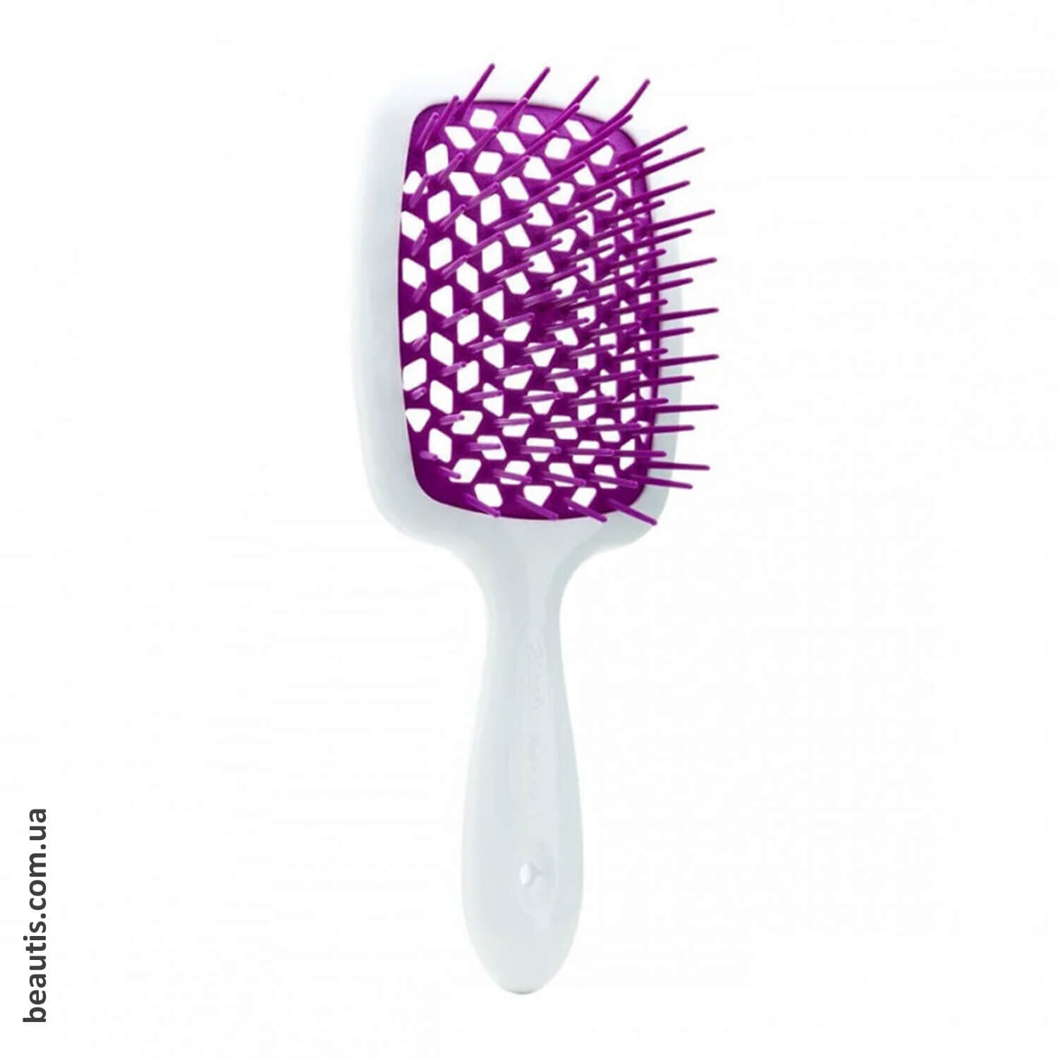 Гребінець Janeke Superbrush Small White & Violet