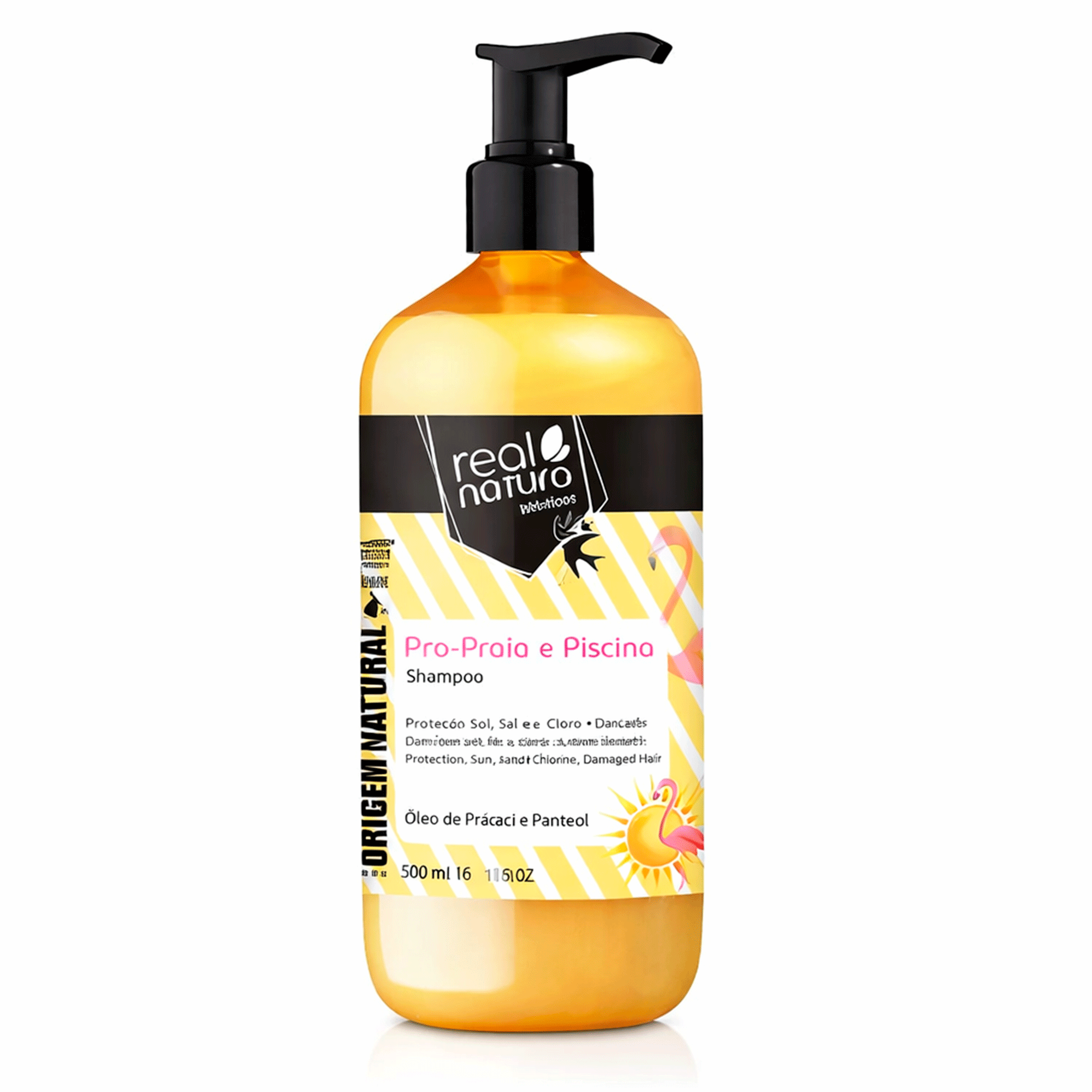 Real Natura Champo Sem Sal Pro-mar E Piscina - Шампунь для питания и увлажнения волос