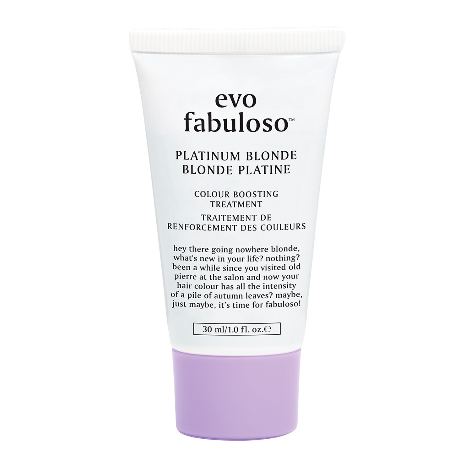 Тонирующий бальзам-уход Платинум Блонд EVO Fabuloso Platinum Blonde Colour Boosting Treatment