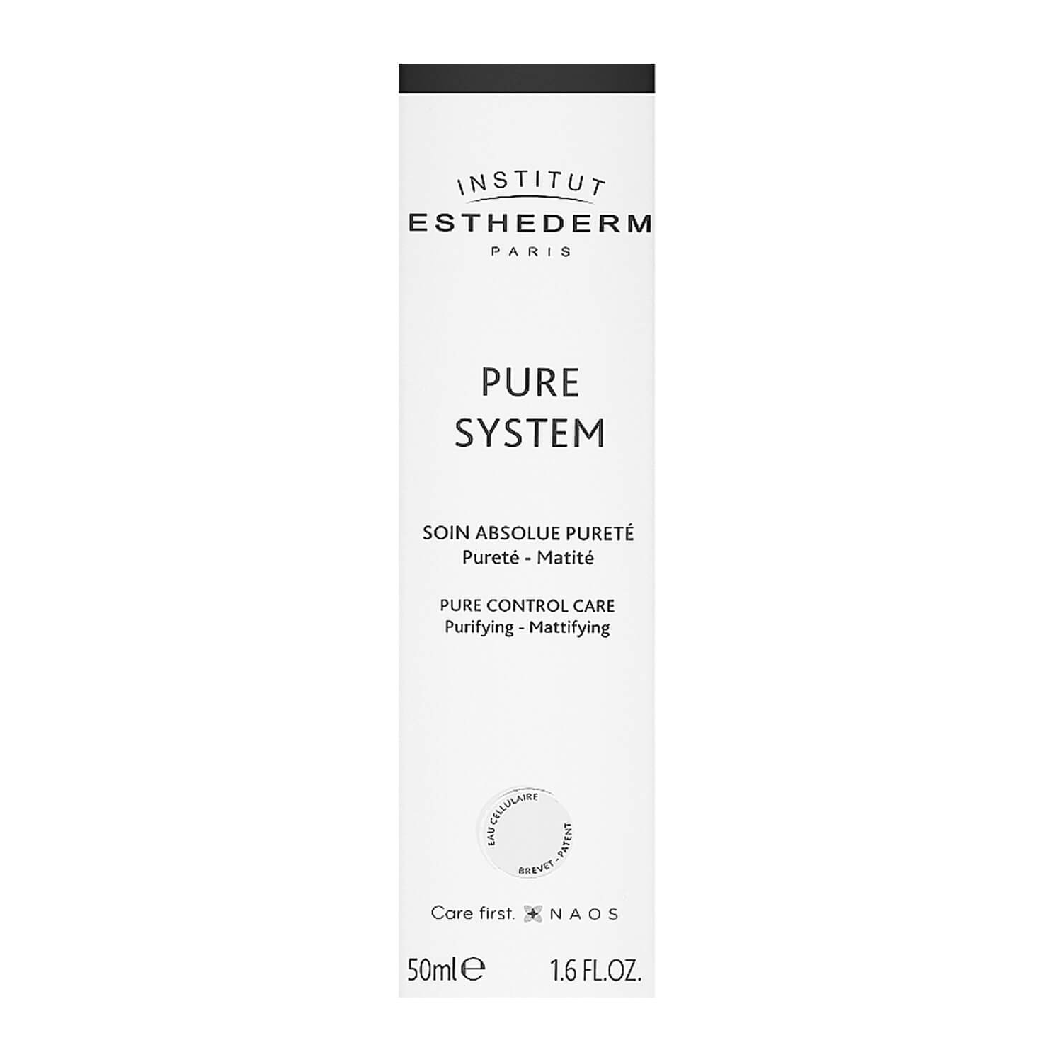 Крем для лица Абсолютная чистота Institut Esthederm Pure Control Care Cream