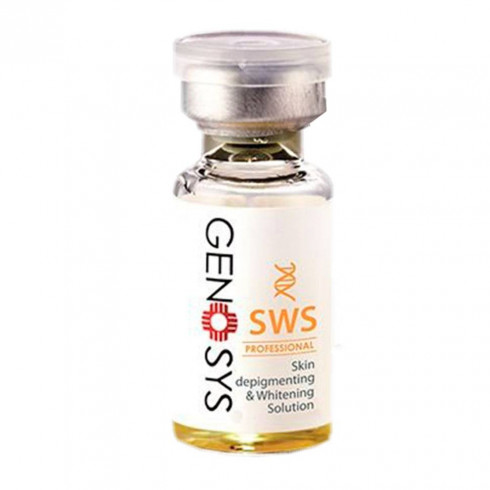 Профессиональная сыворотка для борьбы с пигментацией Genosys Skin Whitening Serum Power Solution KIT (SWS)