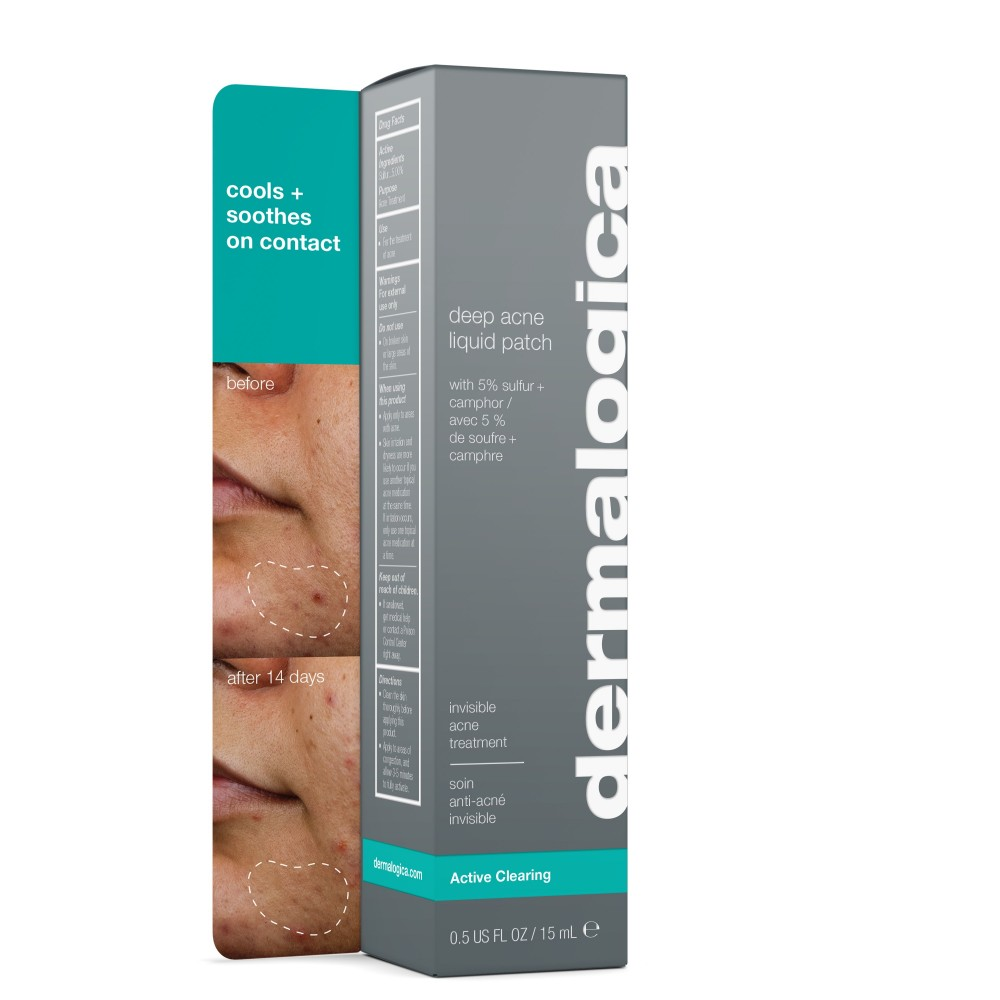 Жидкий пластырь для лечения акне Dermalogica Deep Аcne Invisible Liquid Patch