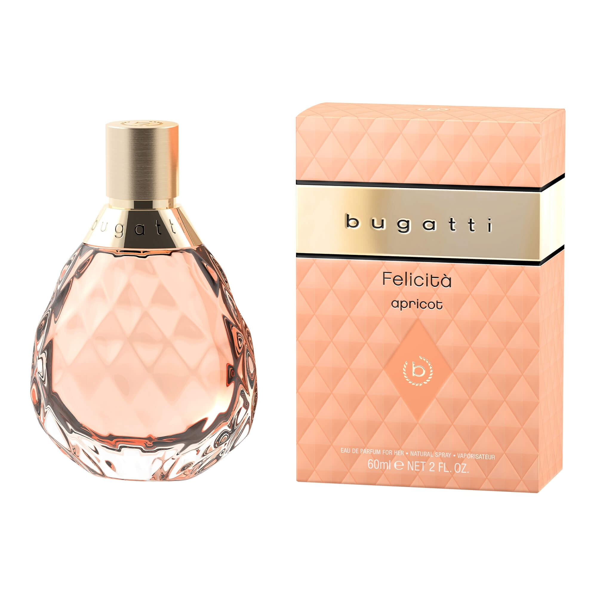 Парфюмерная вода для женщин Bugatti Felicita Apricot