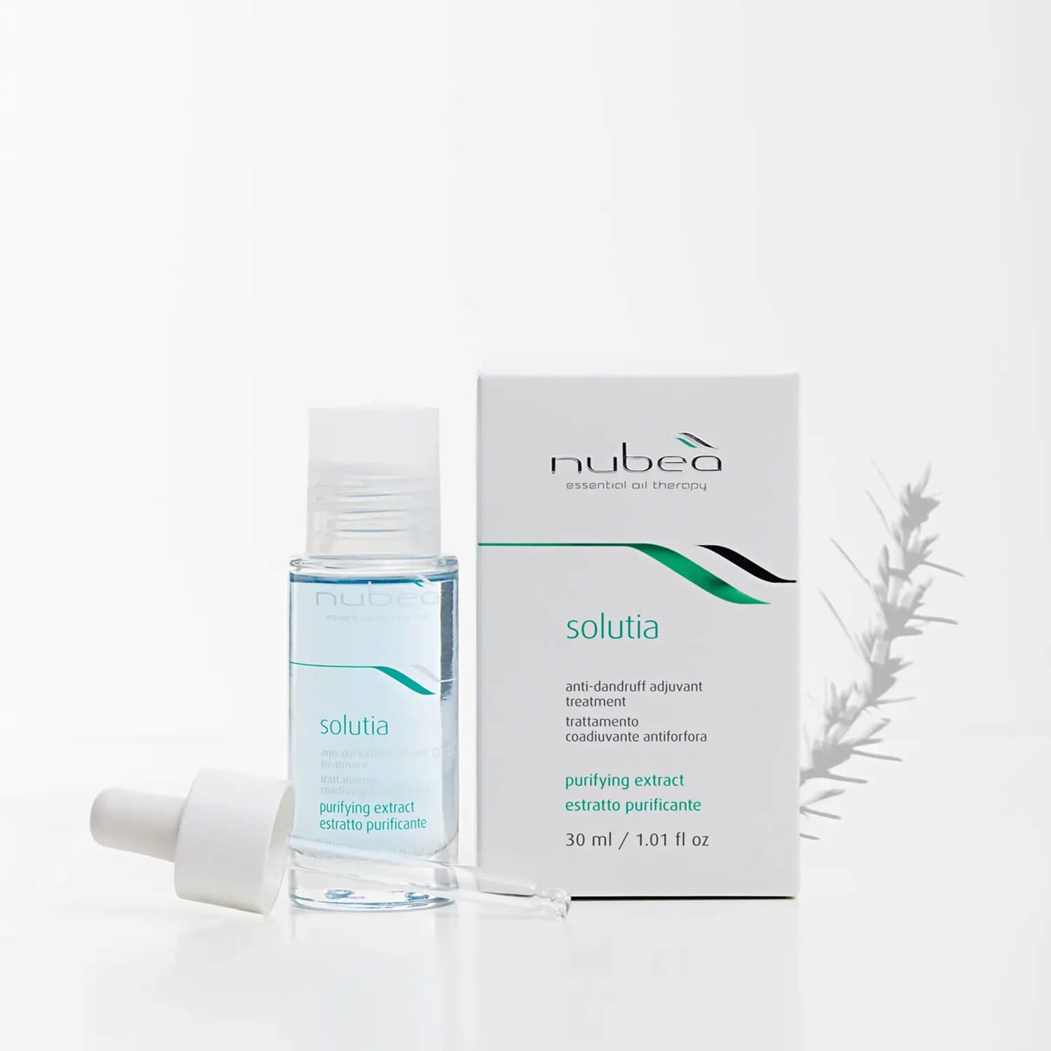 Очищающий экстракт для волос против перхоти Nubea Solutia Purifying Extract