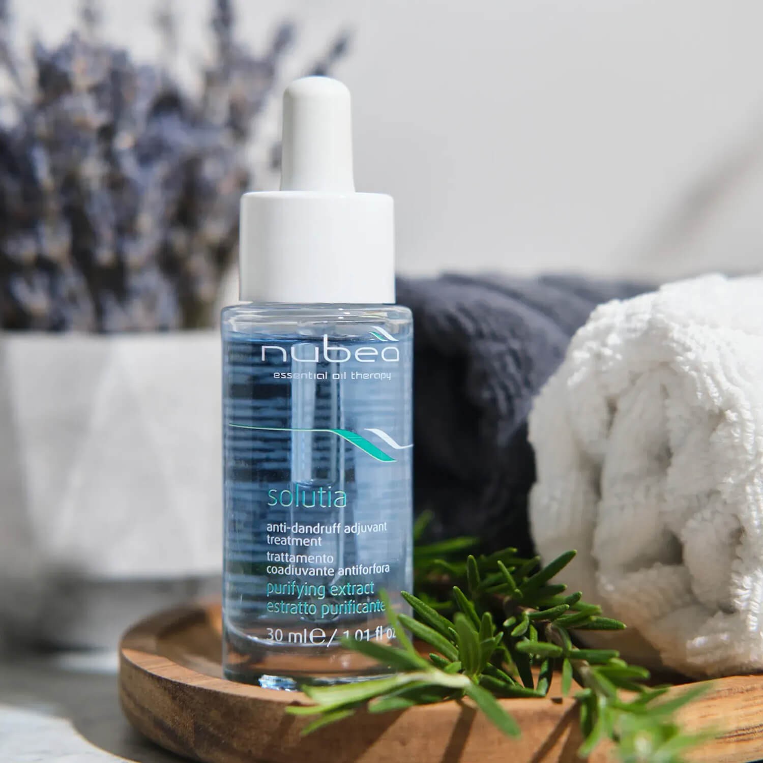 Очищающий экстракт для волос против перхоти Nubea Solutia Purifying Extract