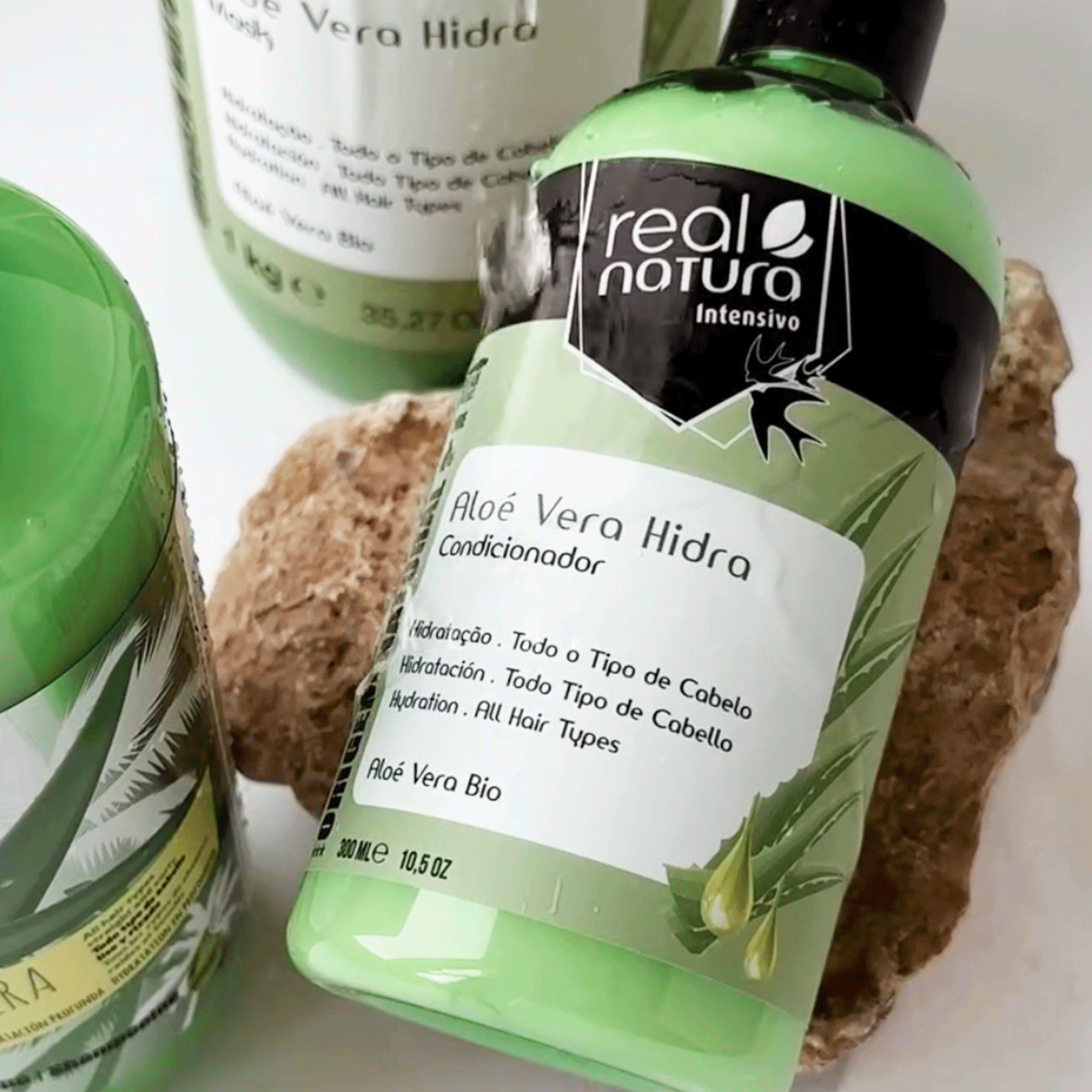 Зволожуючий кондиціонер Real Natura Sem Sal Aloé Vera Hidra Conditioner