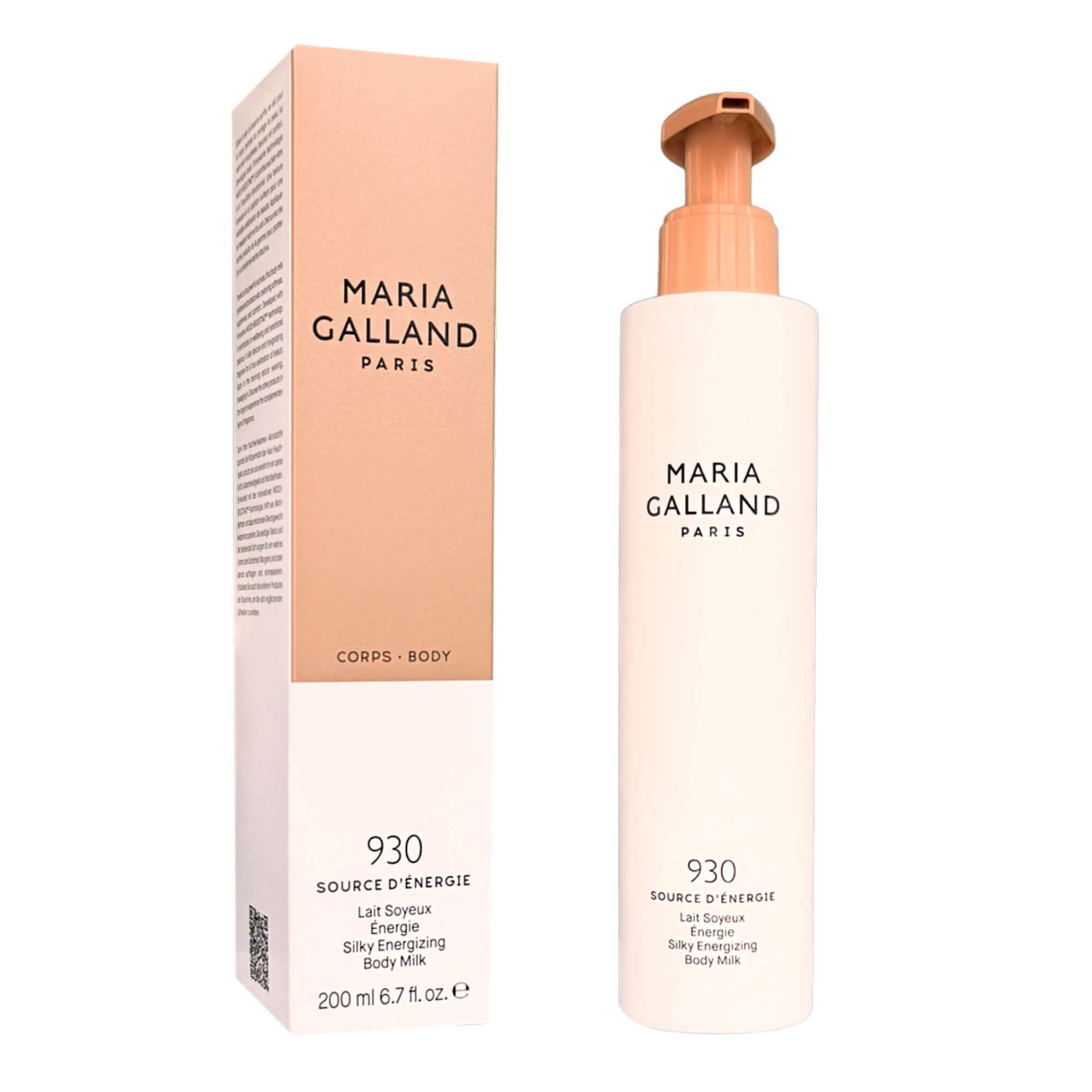 Шелковистое тонизирующее Молочко для тела Maria Galland 930 Silky Energizing Body Milk