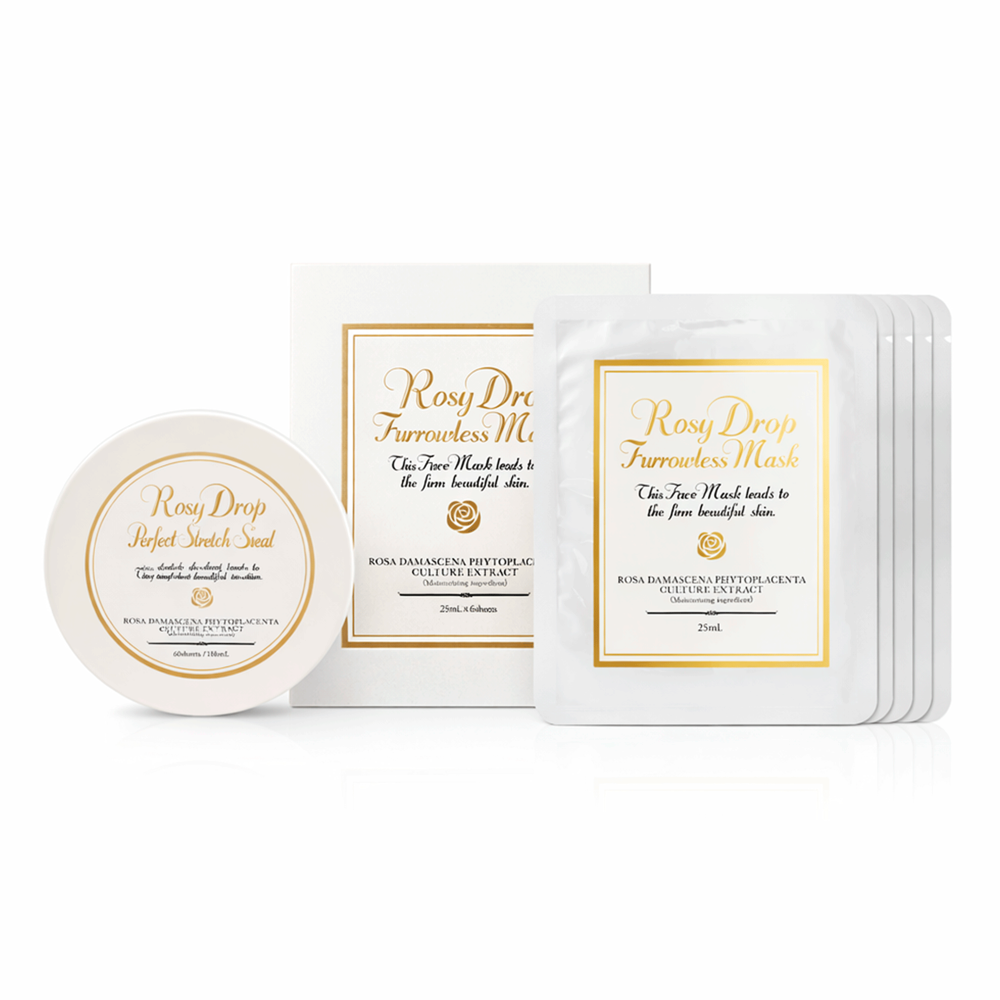 Rosy Drop Perfect Lift &amp; Smooth Set - Набор для увлажнения и разглаживания кожи