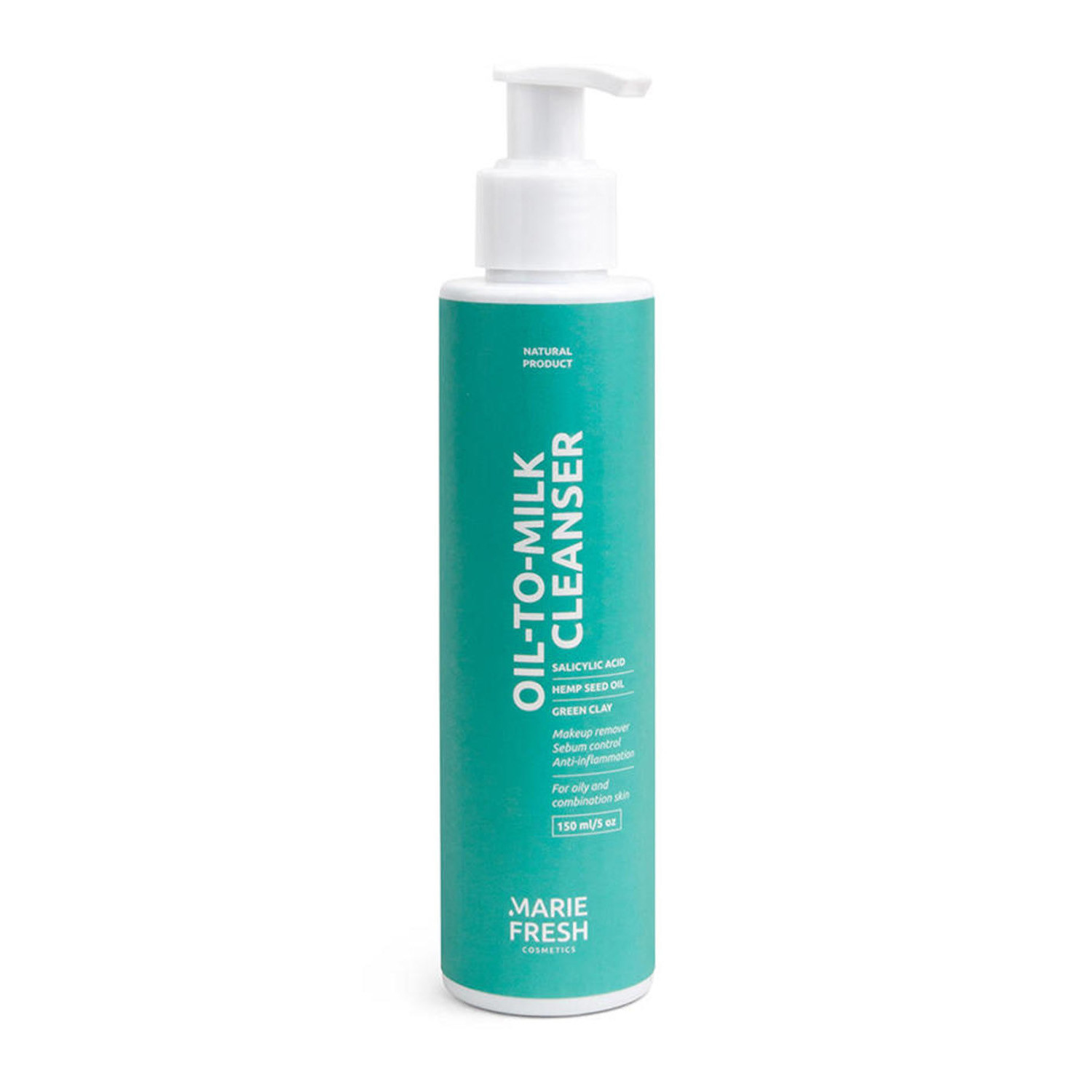 Marie Fresh Cosmetics Oil-To-Milk Cleanser For Oily Skin - Гідрофільна олія для жирної та комбінованої шкіри