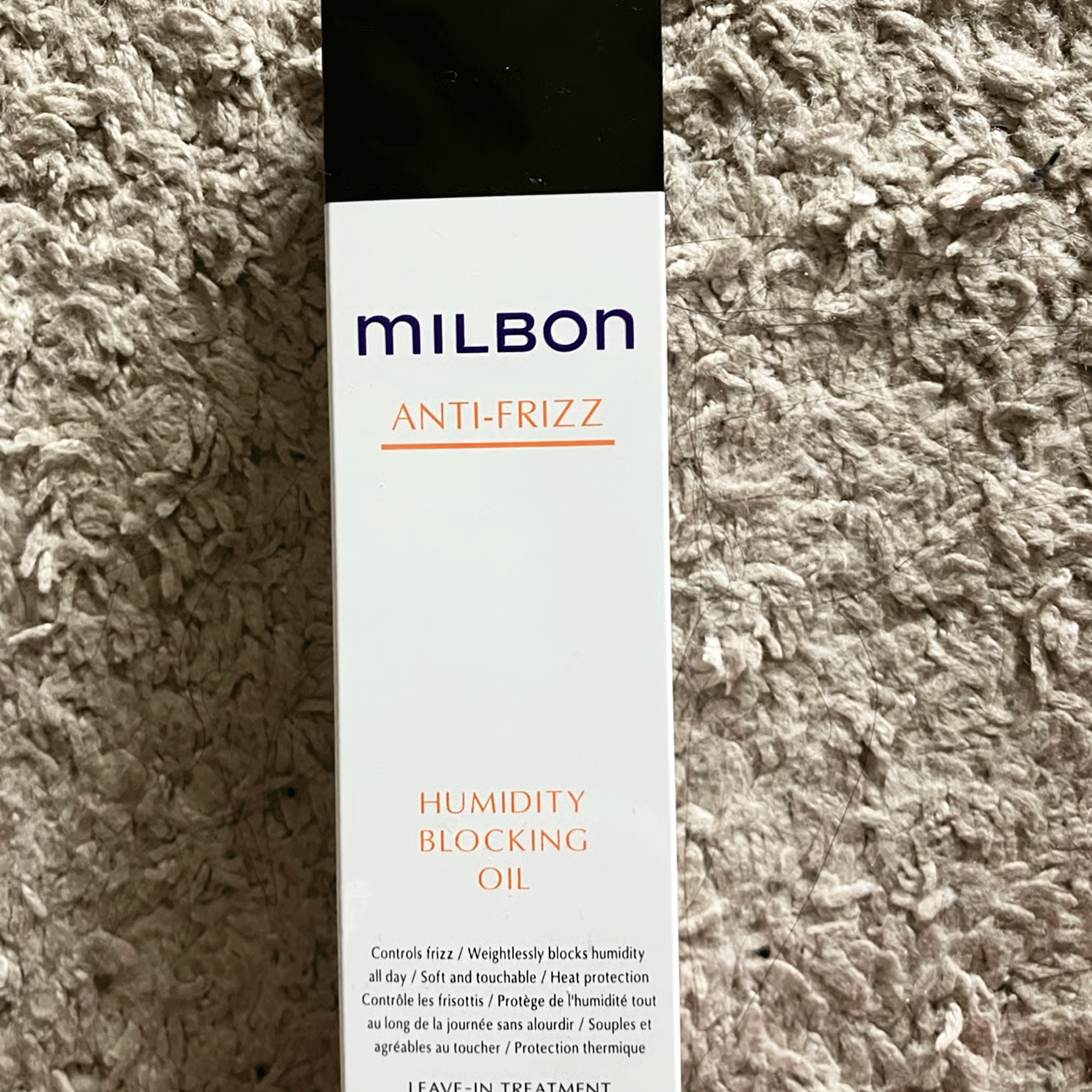 Олія для пухнастого та кучерявого волосся Milbon Humidity Blocking Oil