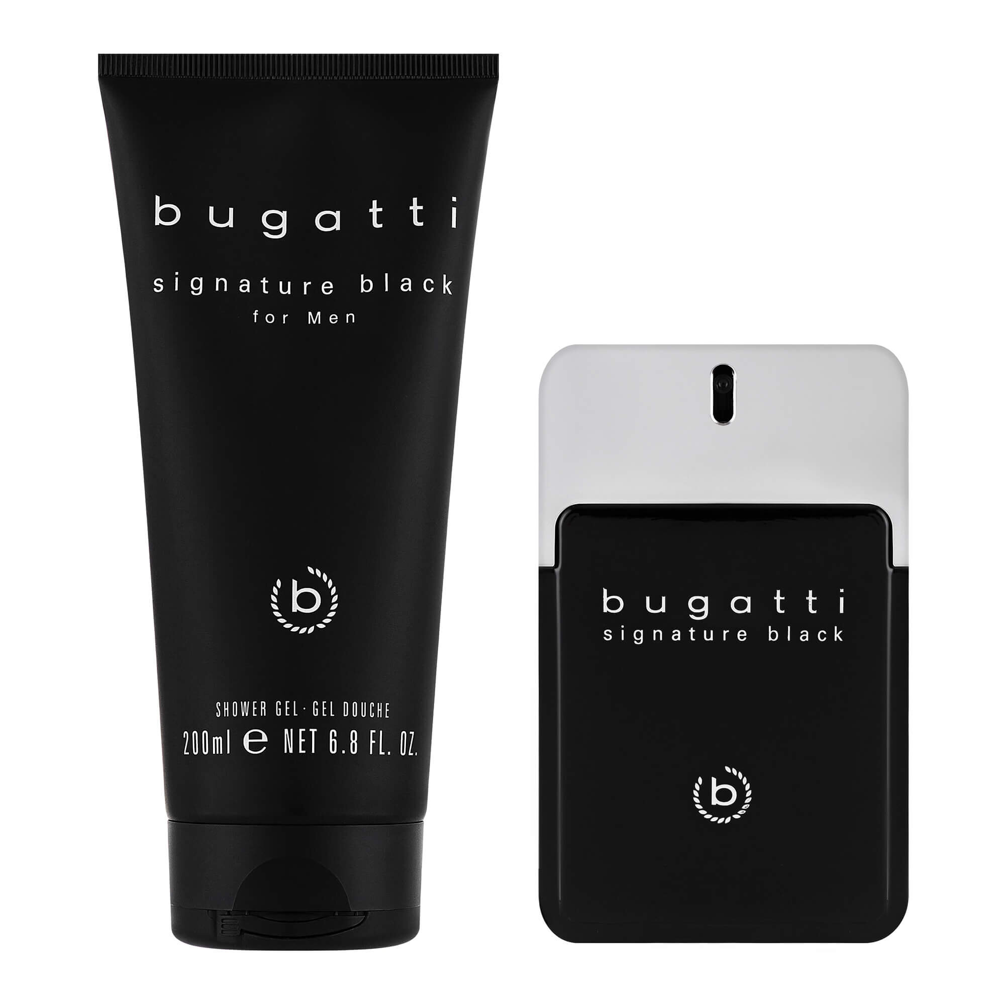 Набор для мужчин Bugatti Signature Black Men's Set