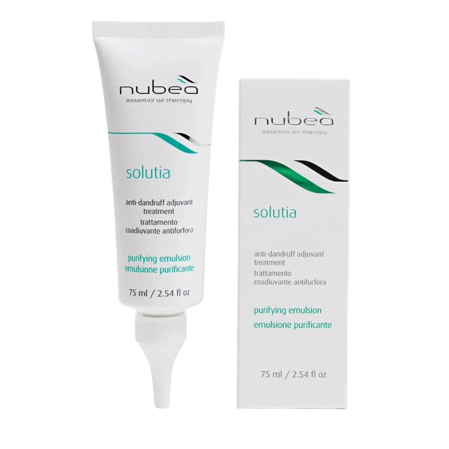 Очищающая эмульсия для волос против перхоти Nubea Solutia Purifying Emulsion 