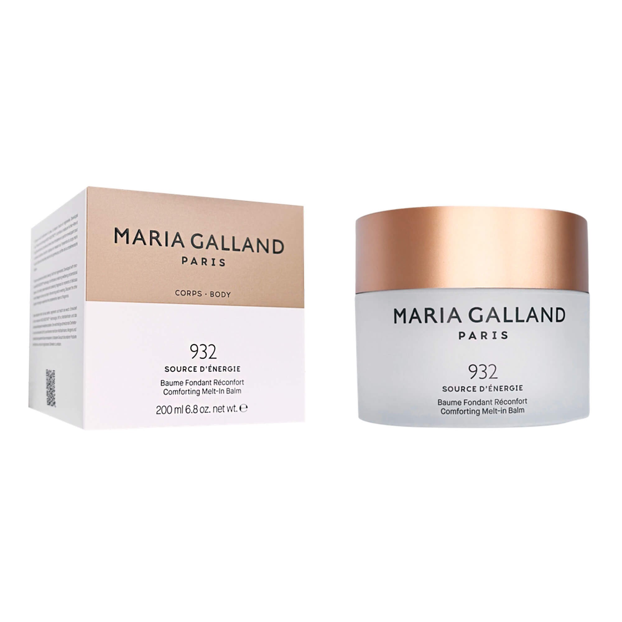 Питательный бальзам-антистресс для тела Maria Galland 932 Comforting Melt-in Balm