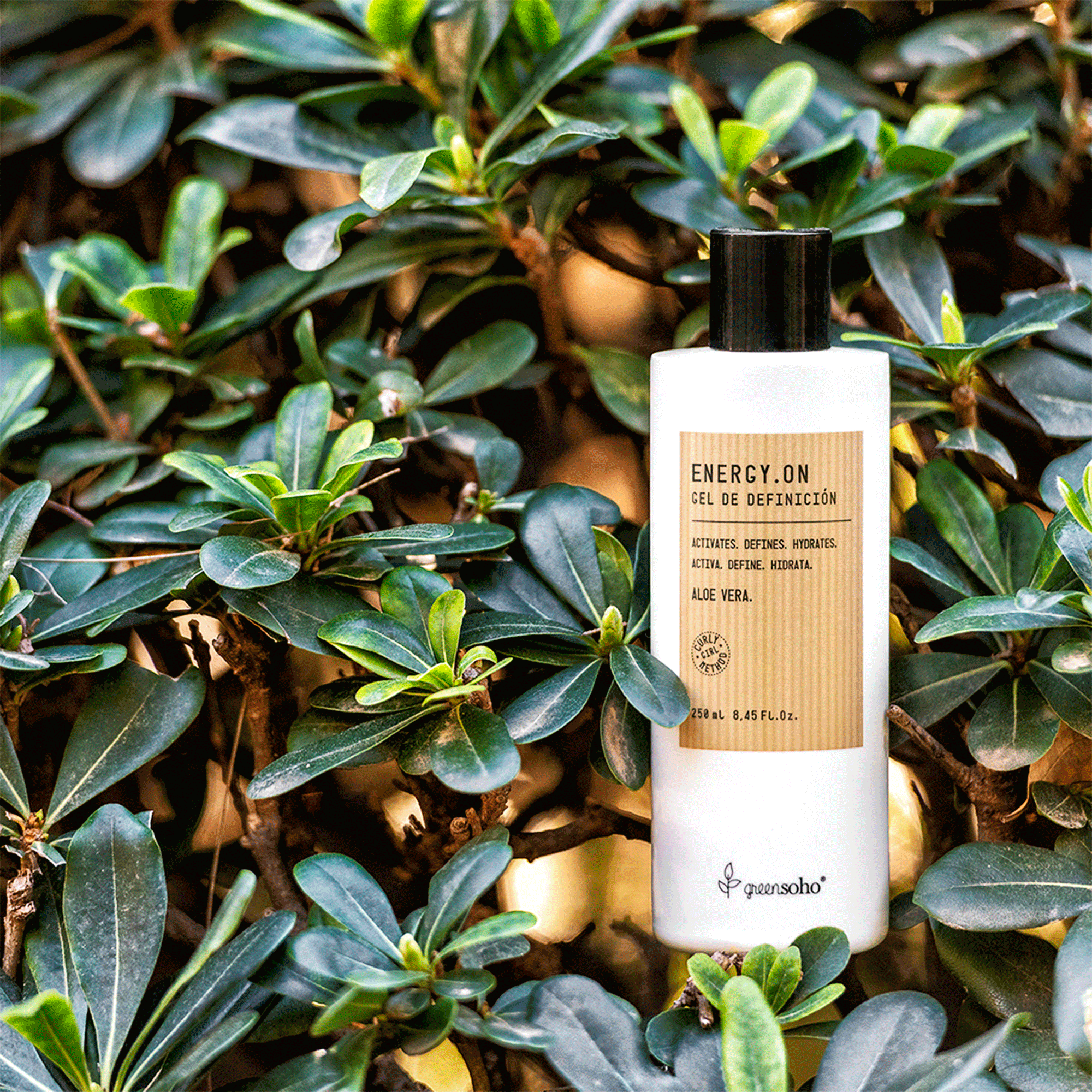 Гель для укладки волос средней фиксации Greensoho Energy.On Gel Definicion