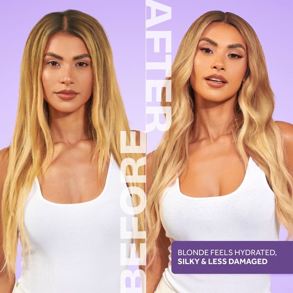 Маска от желтизны осветленных волос Lee Stafford Bleach Blondes Purple Toning Treatment Mask