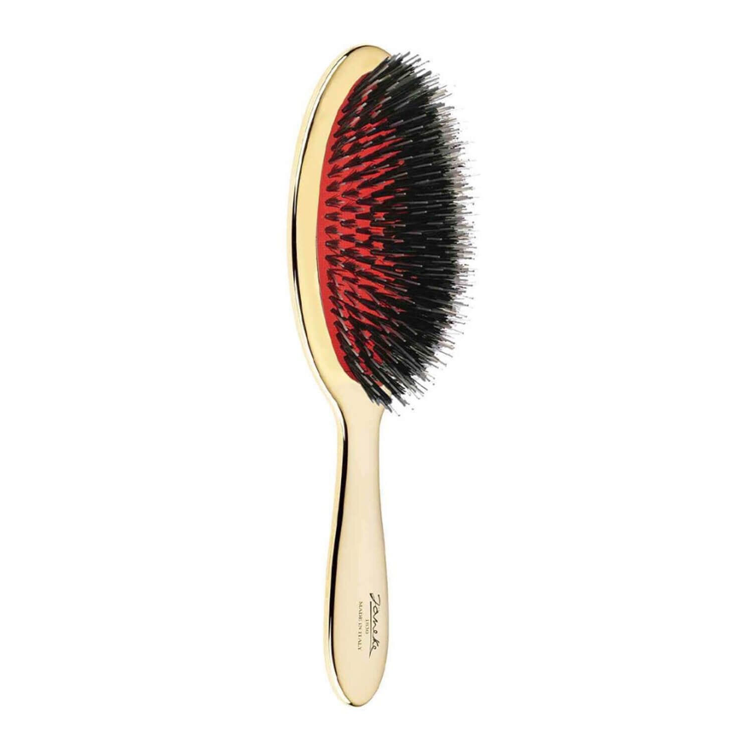 Гребінець Janeke Gold Brush With Bristles And Nylon