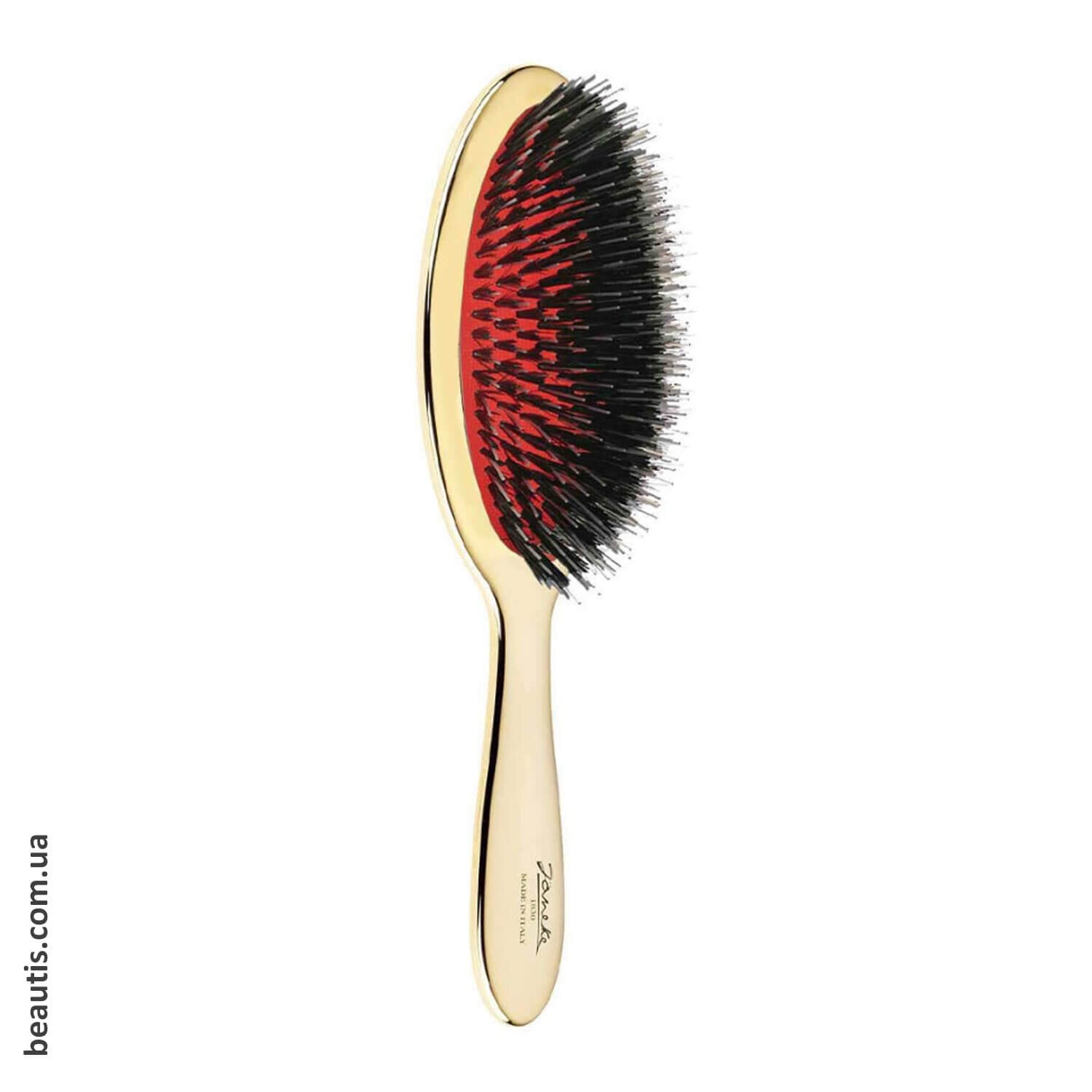 Гребінець Janeke Gold Brush With Bristles And Nylon
