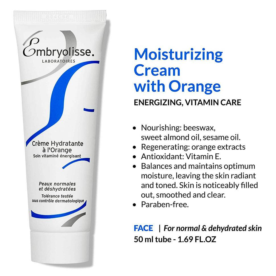 Крем для обличчя Embryolisse Moisturising Cream With Orange
