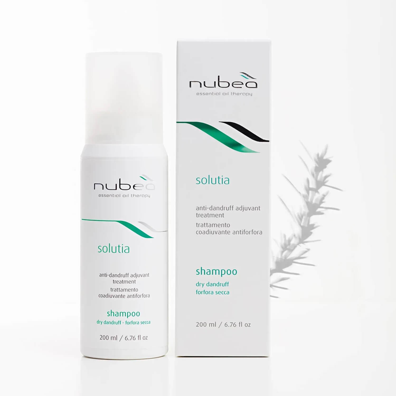 Шампунь для волос против сухой перхоти Nubea Solutia Shampoo Dry Dandruff