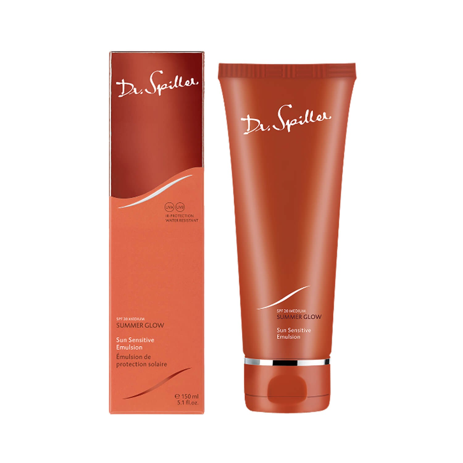Сонцезахисне молочко для обличчя і тіла Dr.Spiller Sun Sensitive Emulsion Spf 20