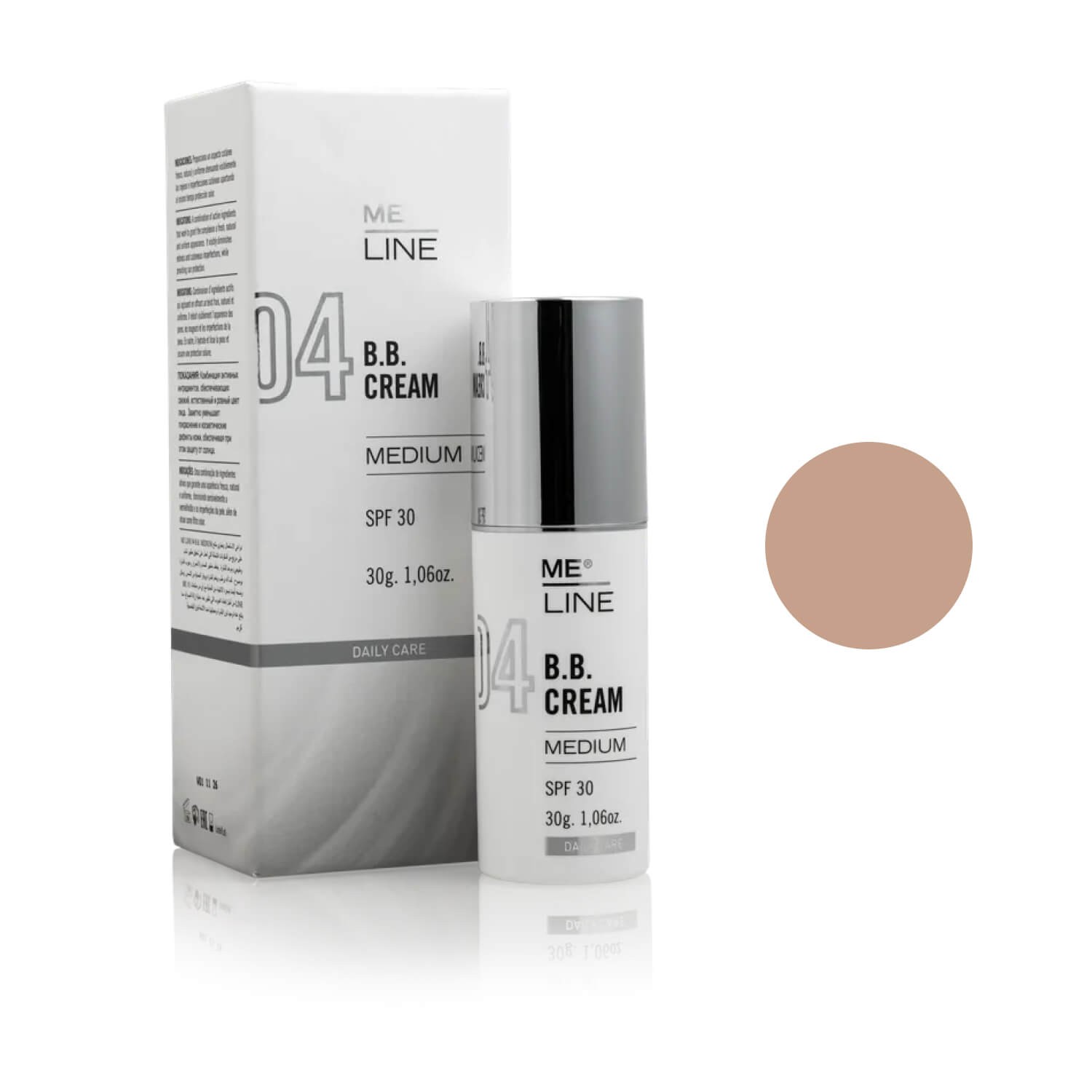Тональный увлажняющий крем с SPF 30 Me Line 04 BB 