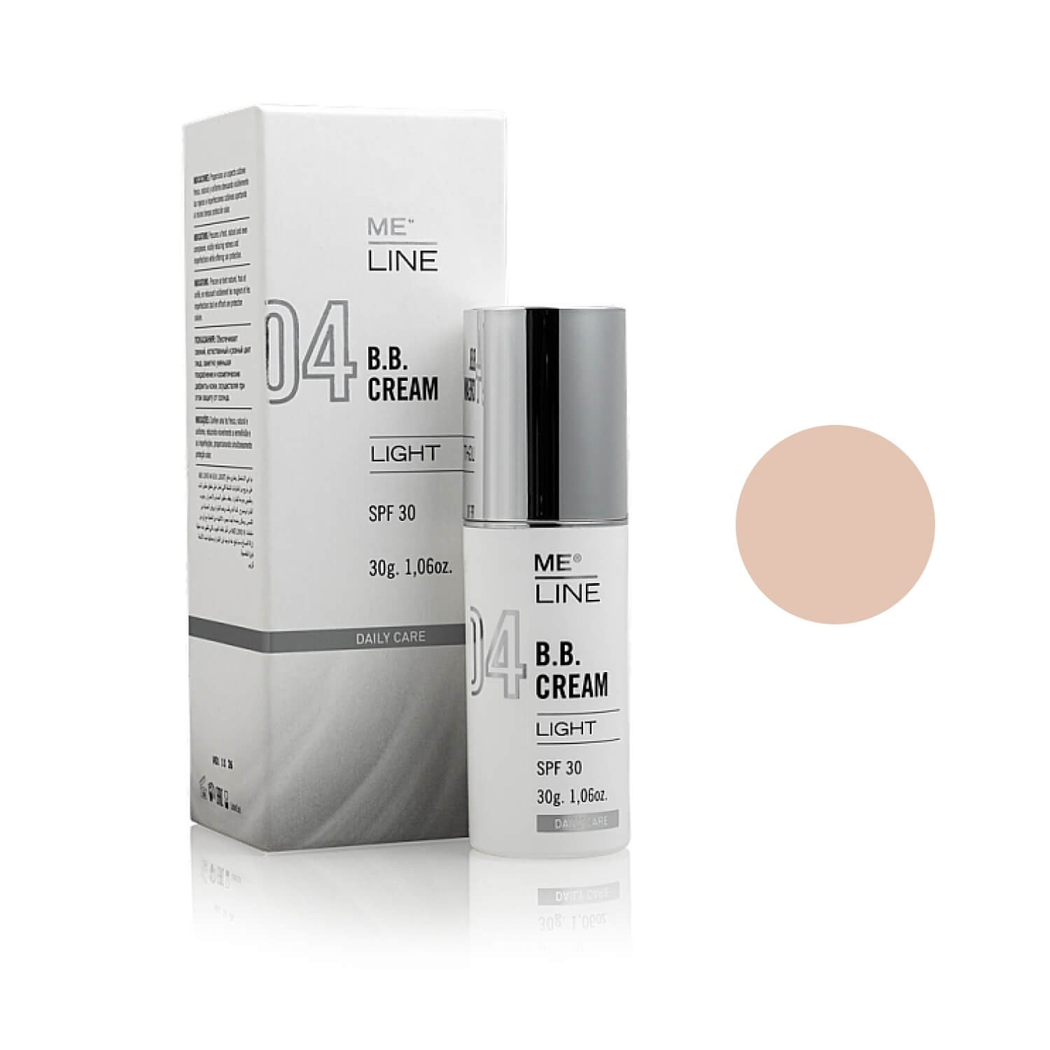 Тональный увлажняющий крем с SPF 30 Me Line 04 BB 