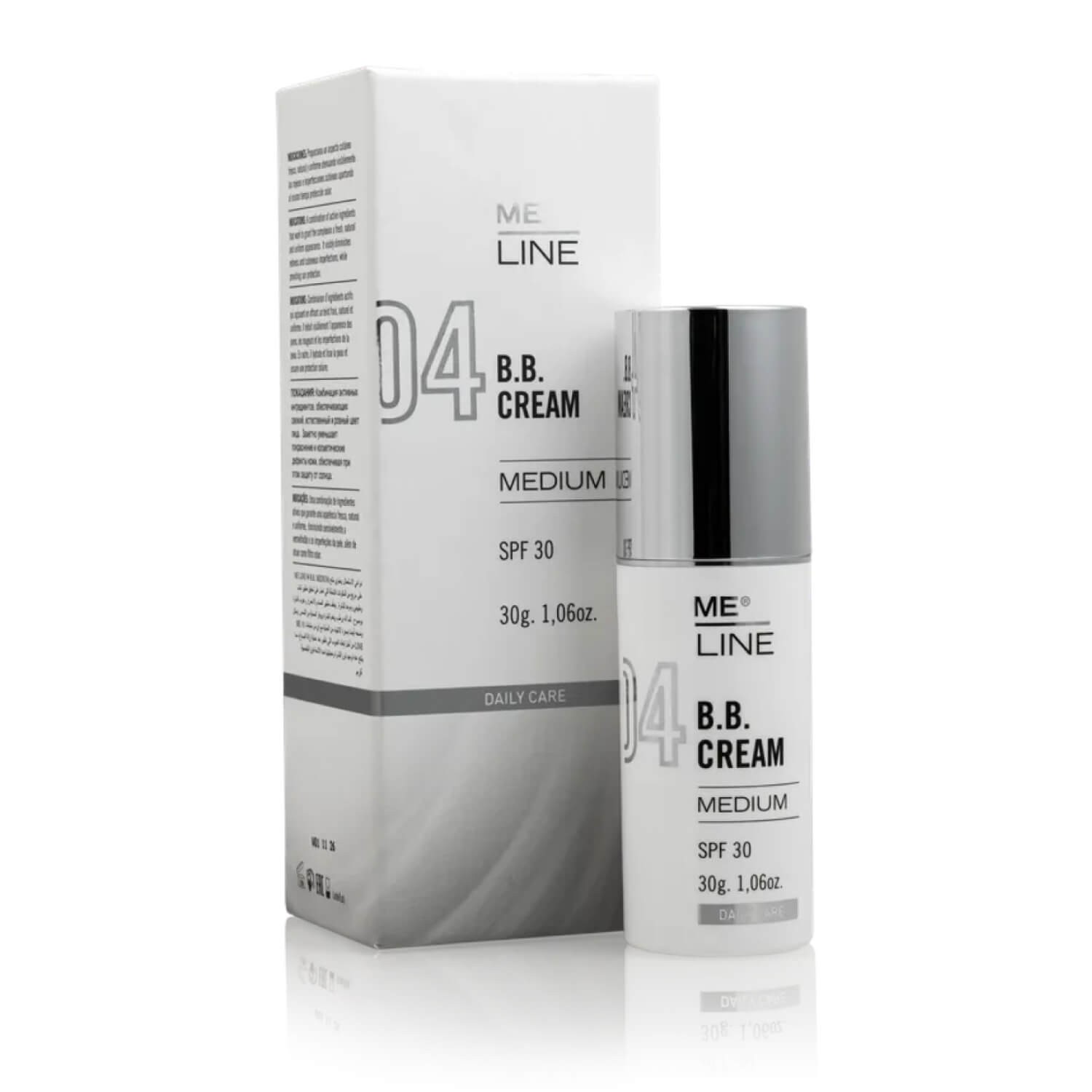 Тональный увлажняющий крем с SPF 30 Me Line 04 BB 