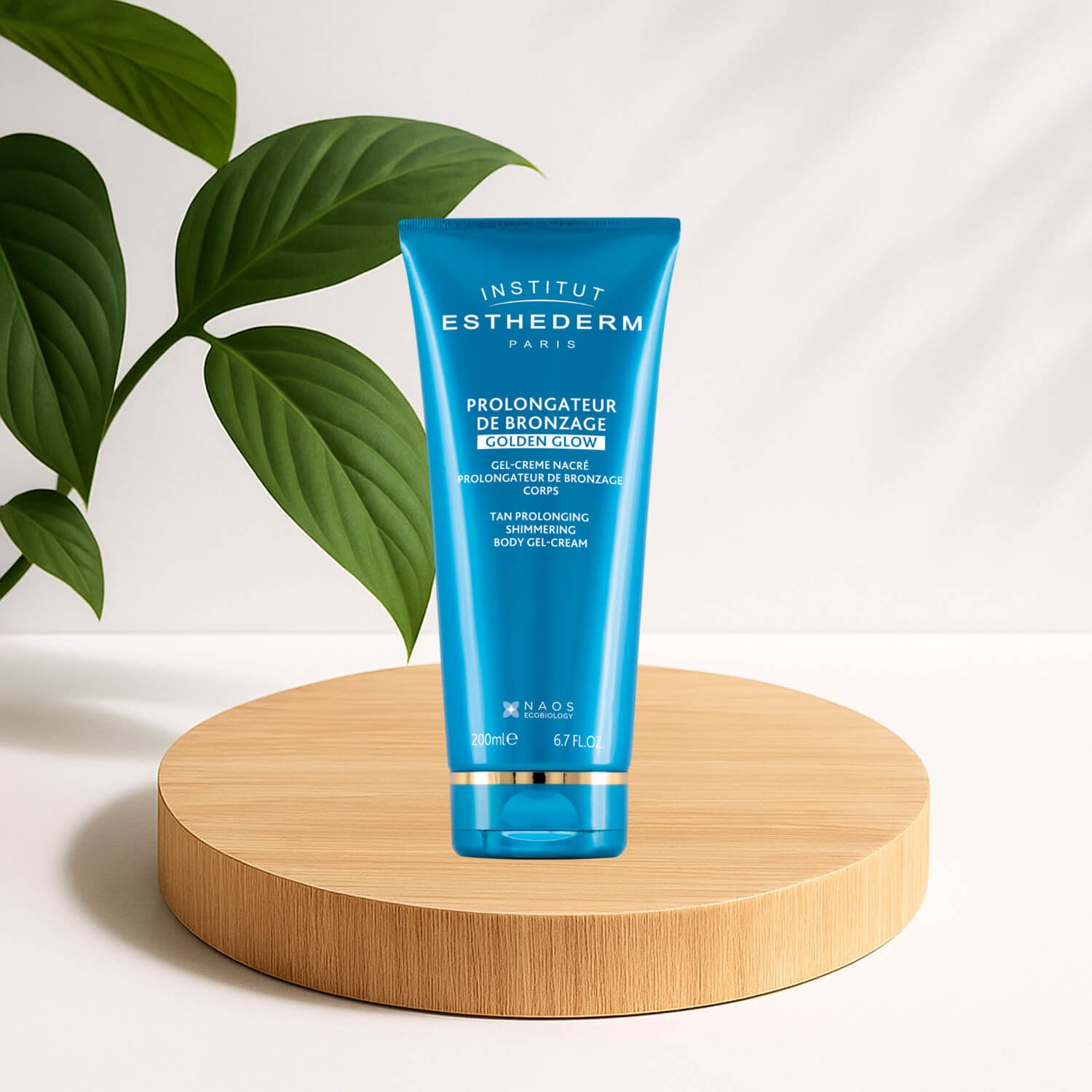 Гель-крем для продовження загару з шимером Institut Esthederm Golden Glow Gel-Cream