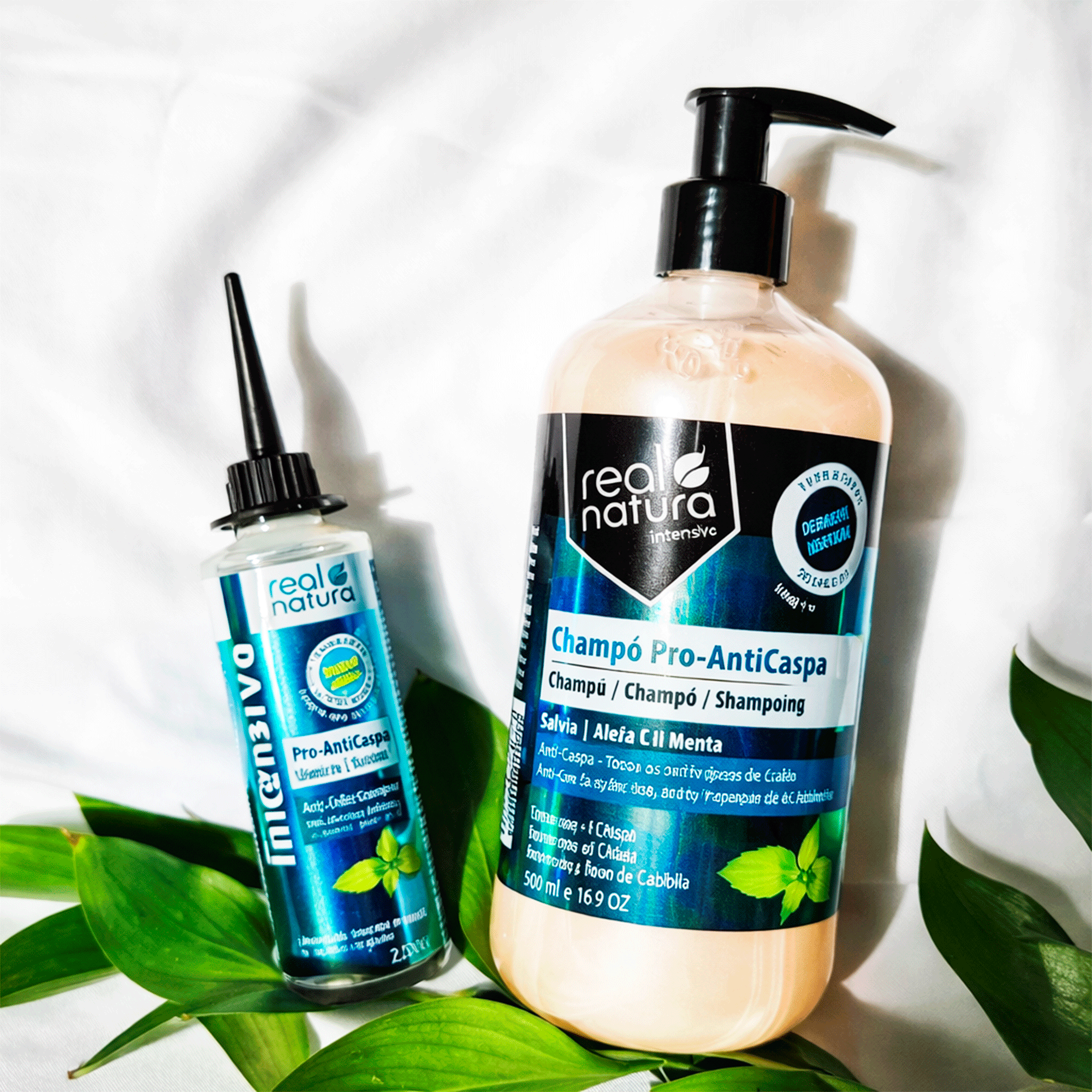 Шампунь проти лупи Real Natura Sem Sal Pro-Anticaspa Shampoo