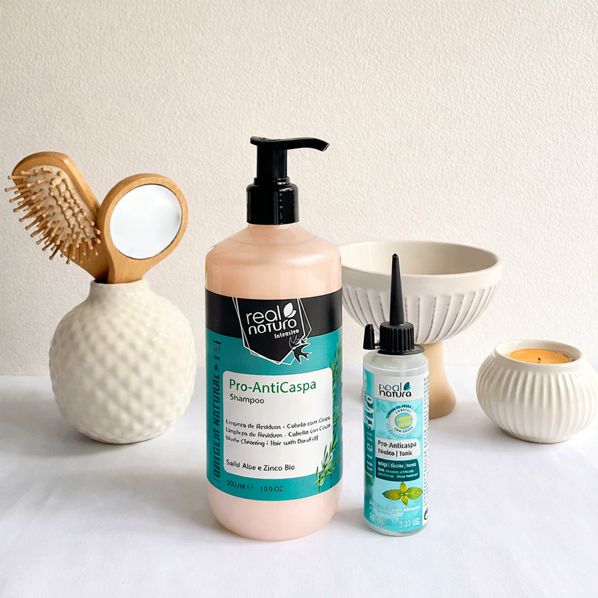 Шампунь проти лупи Real Natura Sem Sal Pro-Anticaspa Shampoo