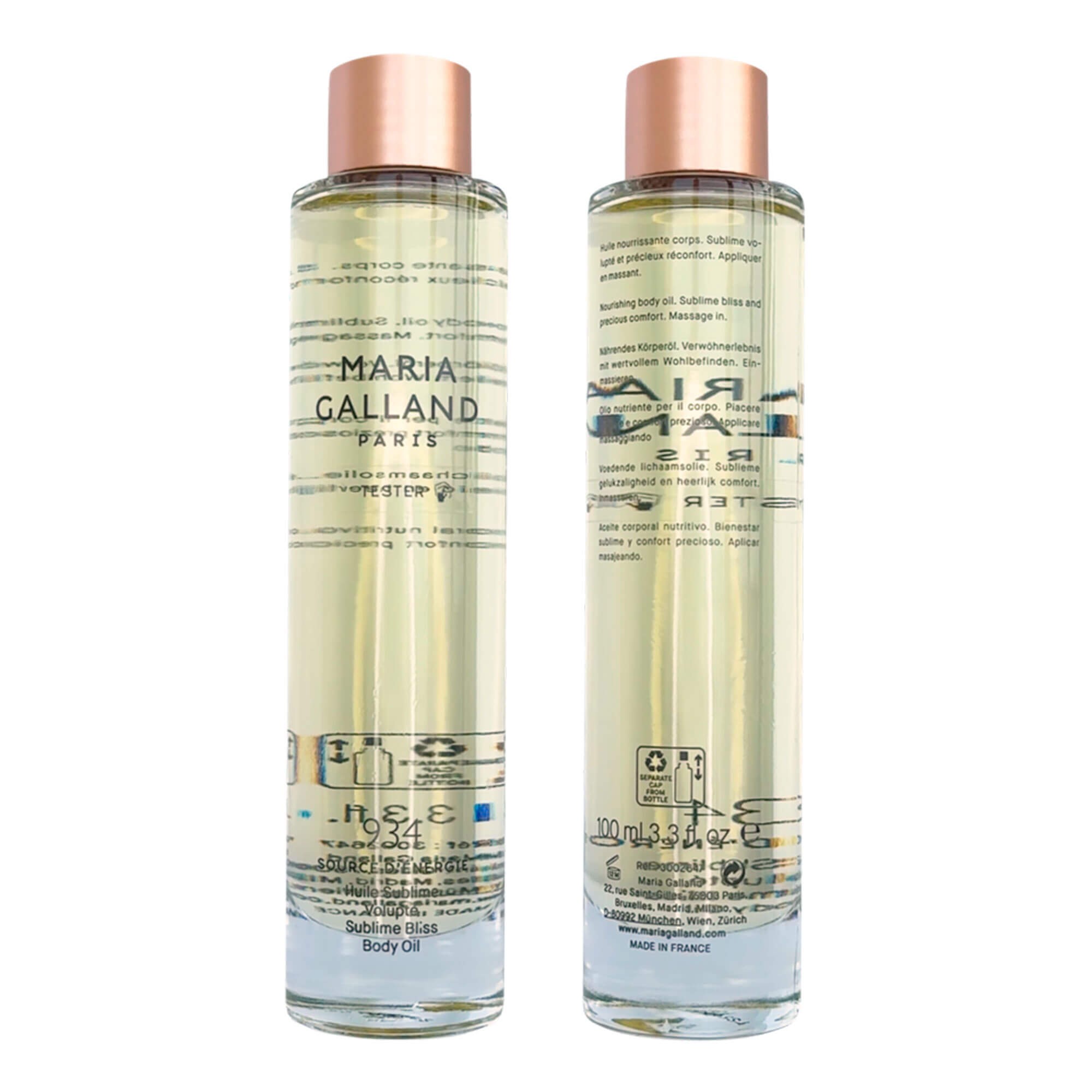 Масло для массажа тела Maria Galland 934 Sublime Bliss Body Oil