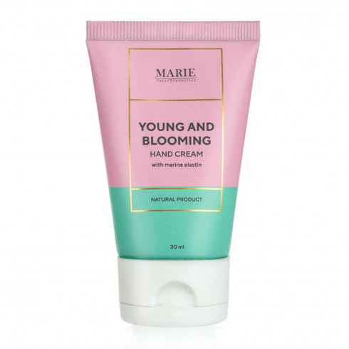 Крем для рук с морским эластином Marie Fresh Cosmetics Young and Blooming Hand Cream