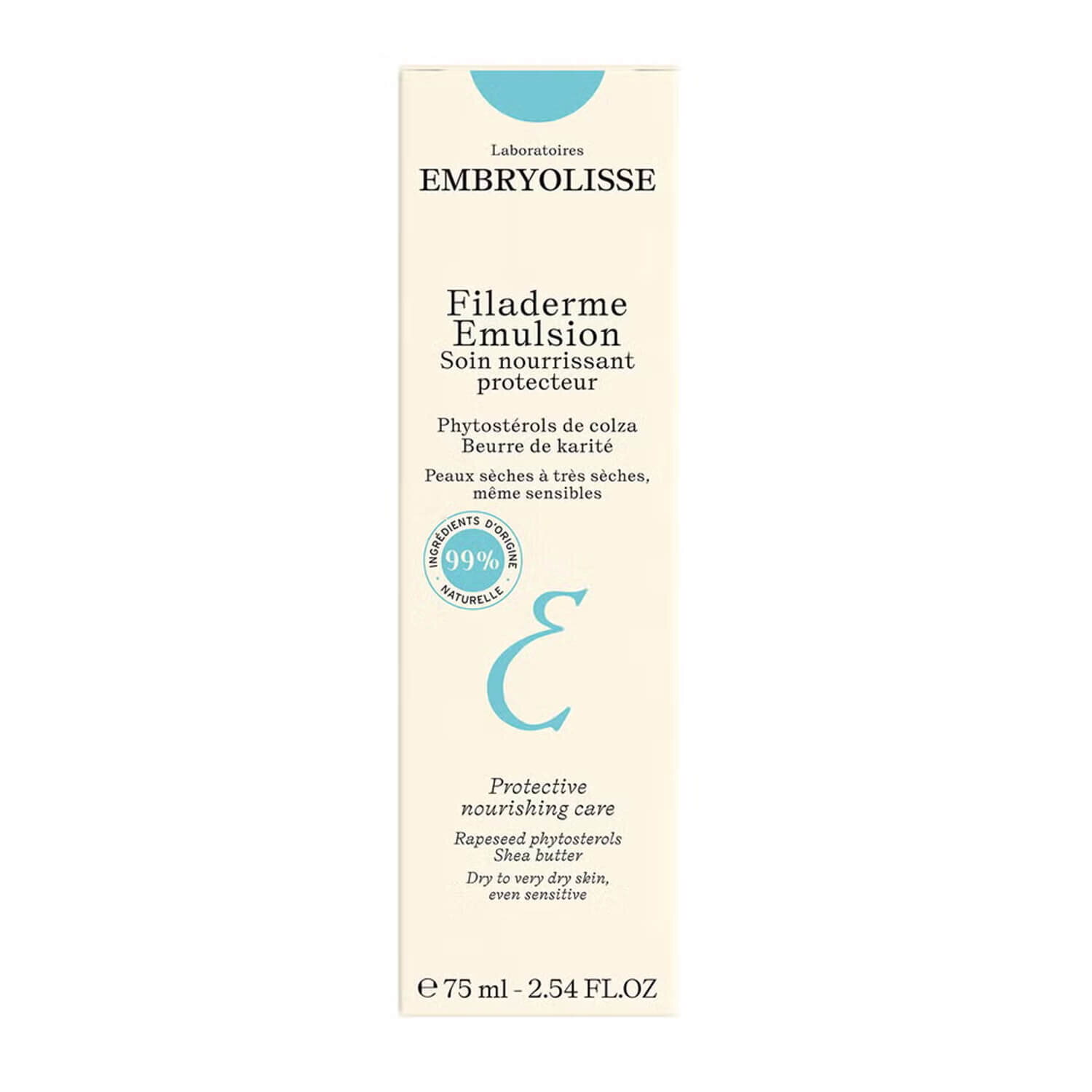 Питательная эмульсия для сухой кожи лица Embryolisse Filaderme Emulsion Green