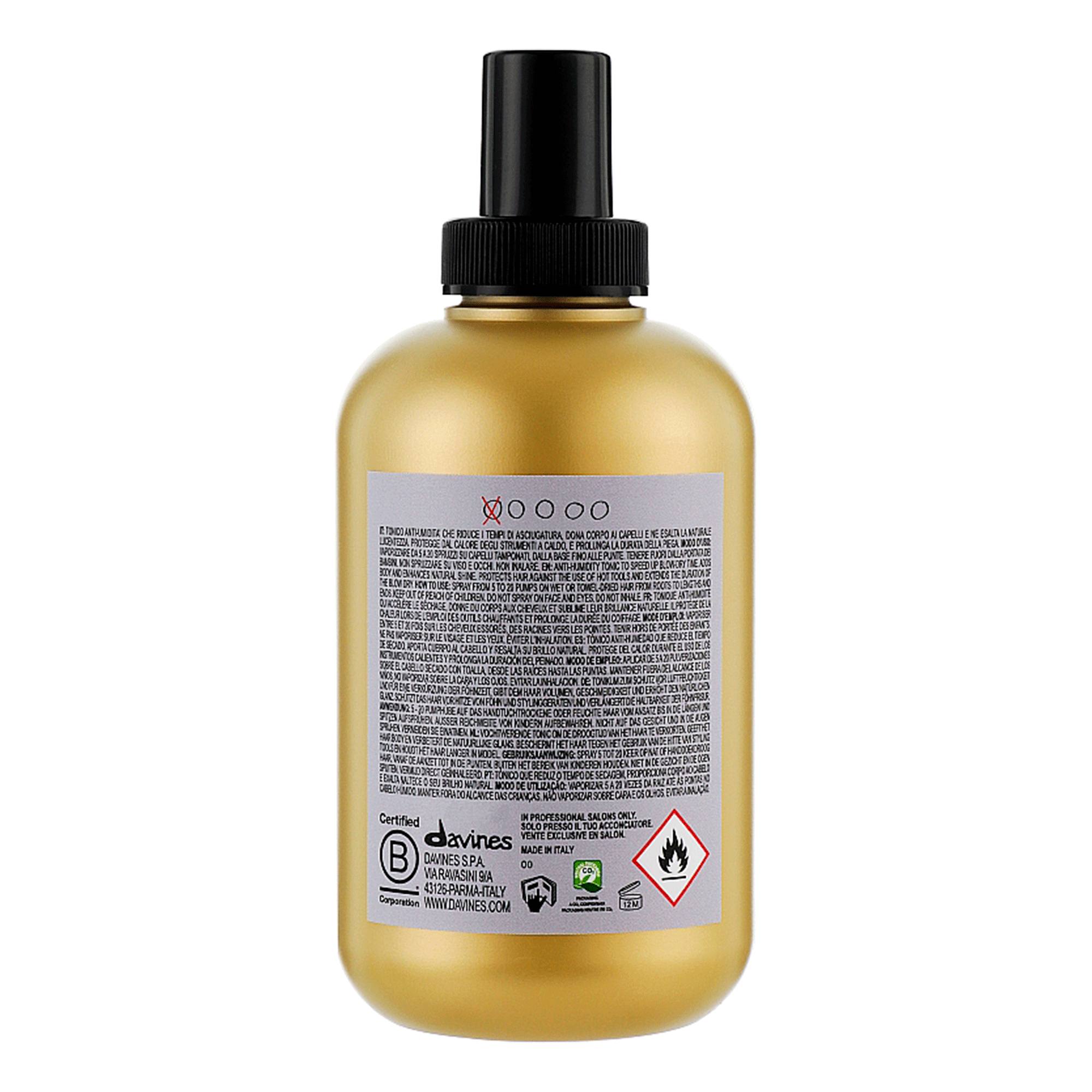 Спрей-праймер для укладання волосся Davines MI Blow Dry Primer