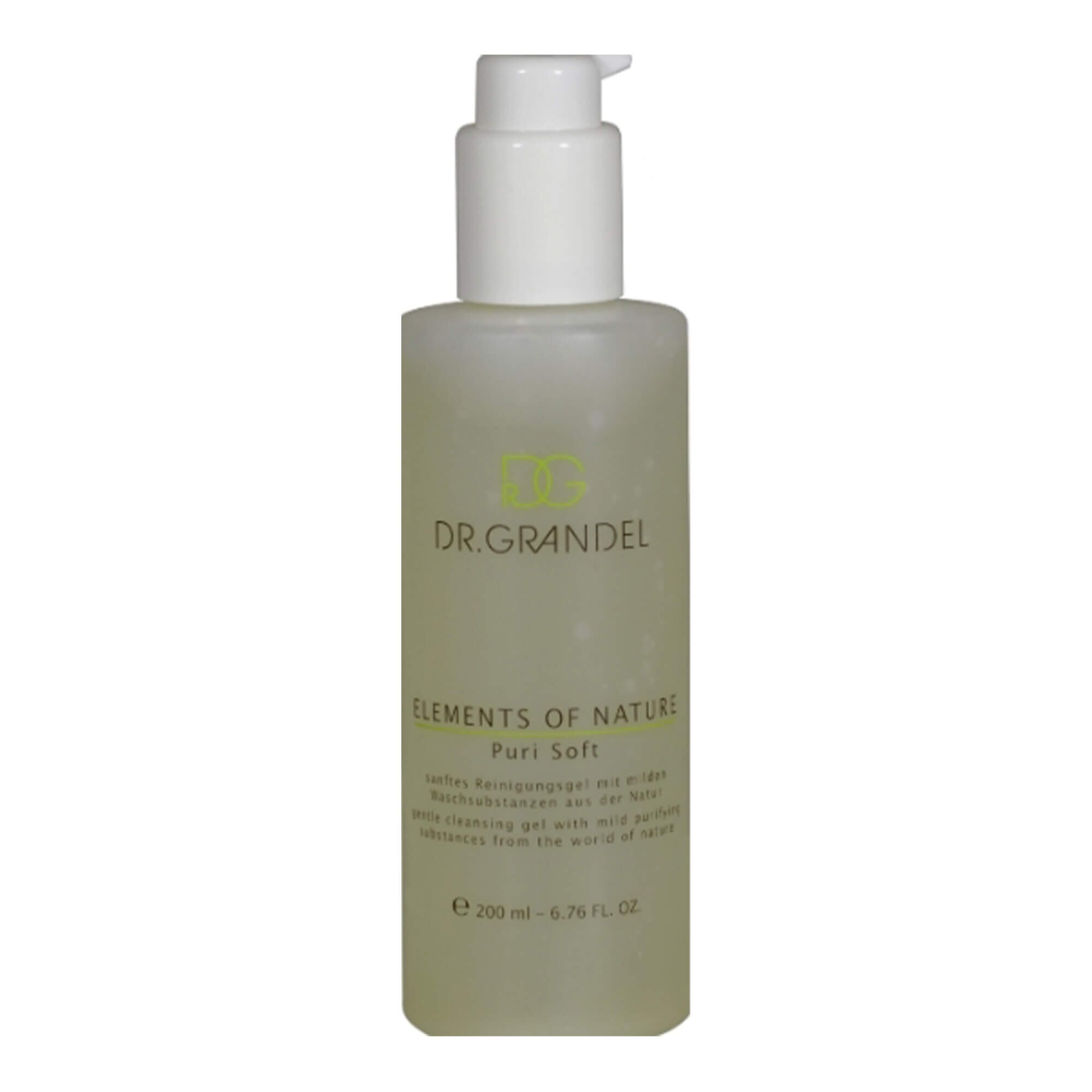 Нежный очищающий гель для умывания Dr.Grandel Elements of Nature Puri Soft Gel