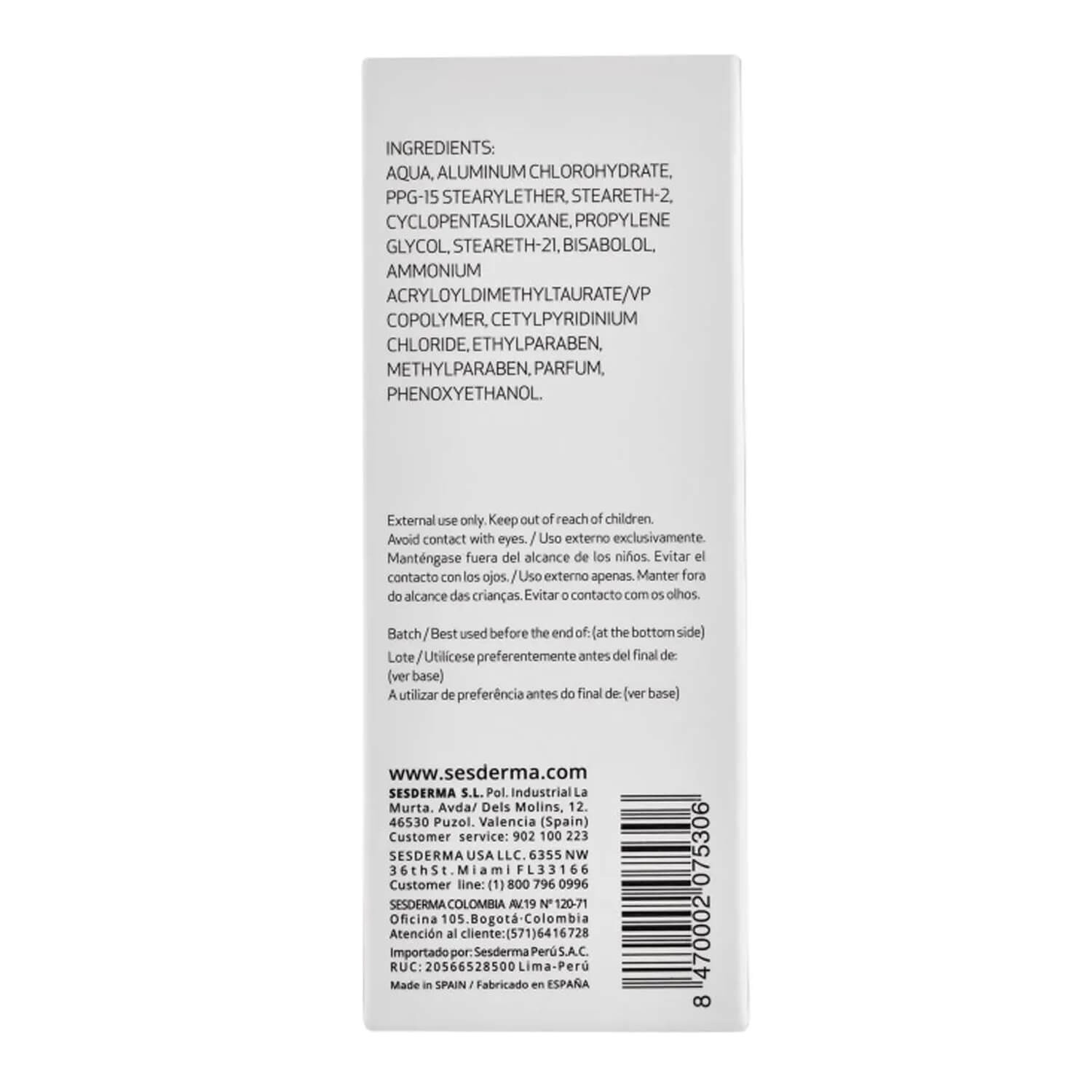 Sesderma Dryses Deodorant For Women Украина