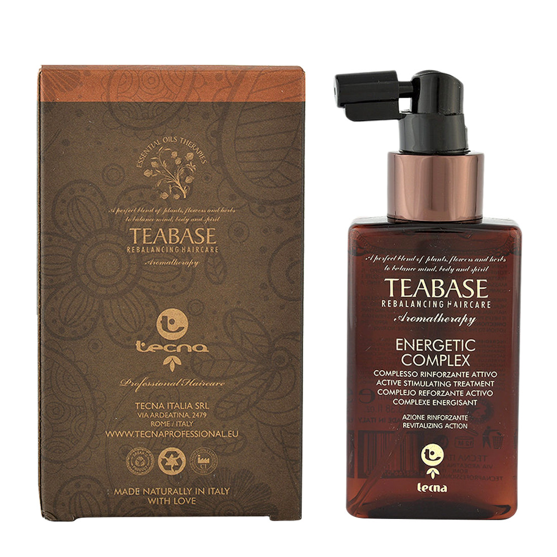 Лосьон для слабых и ломких волос Tecna TeaBase Energetic Complex