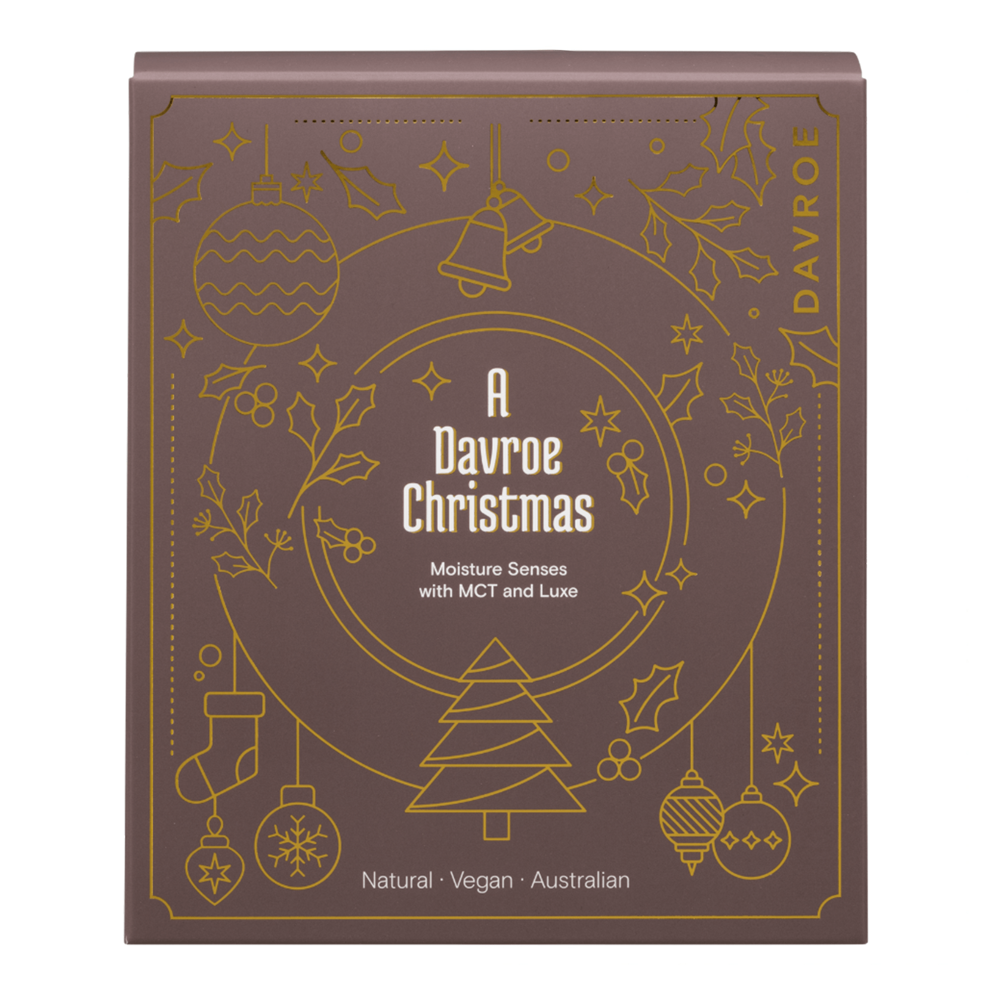 Рождественский набор для увлажнения волос Davroe Christmas Moisture Senses Quad Pack