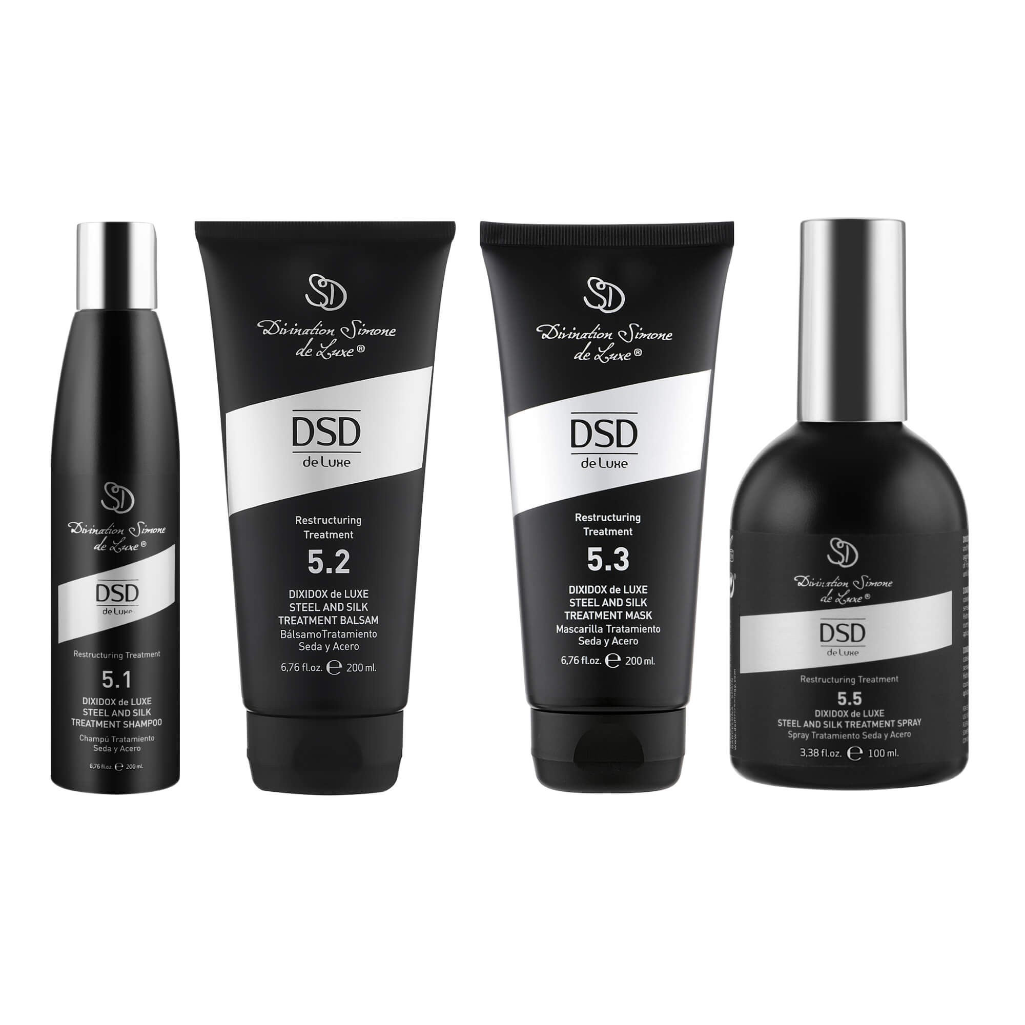 DSD de Luxe Набор сталь и шелк