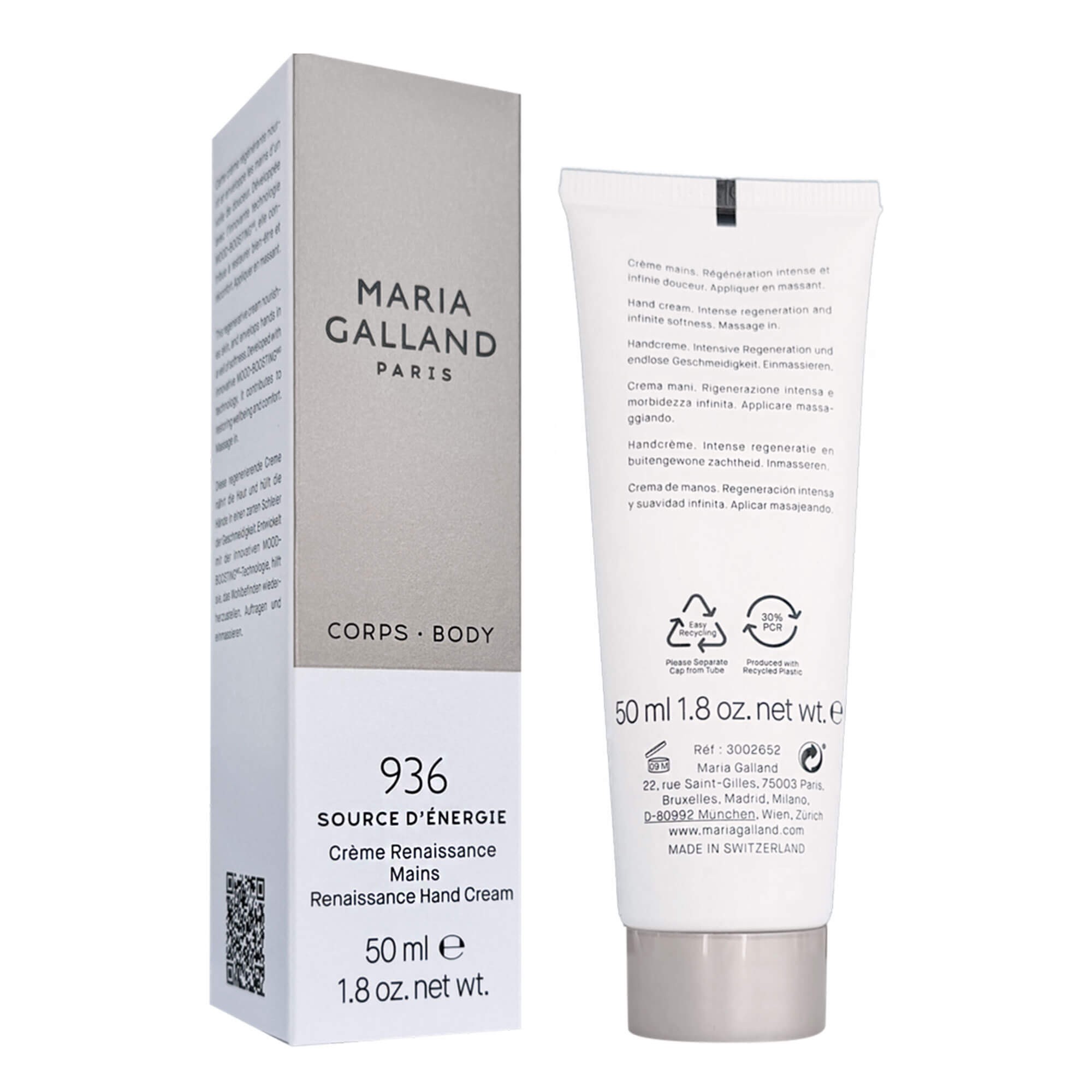 Крем антистрес для рук Maria Galland 936 Renaissance Hand Cream