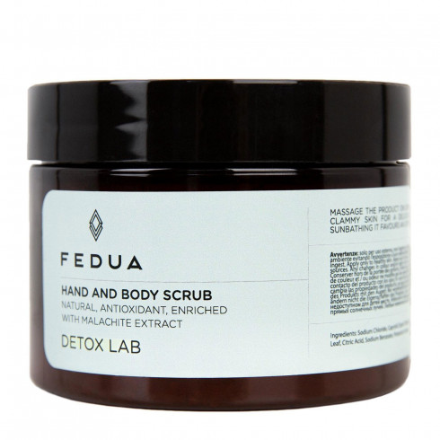 Скраб-детокс для рук и тела Fedua Hand and Body Scrub Detox Lab
