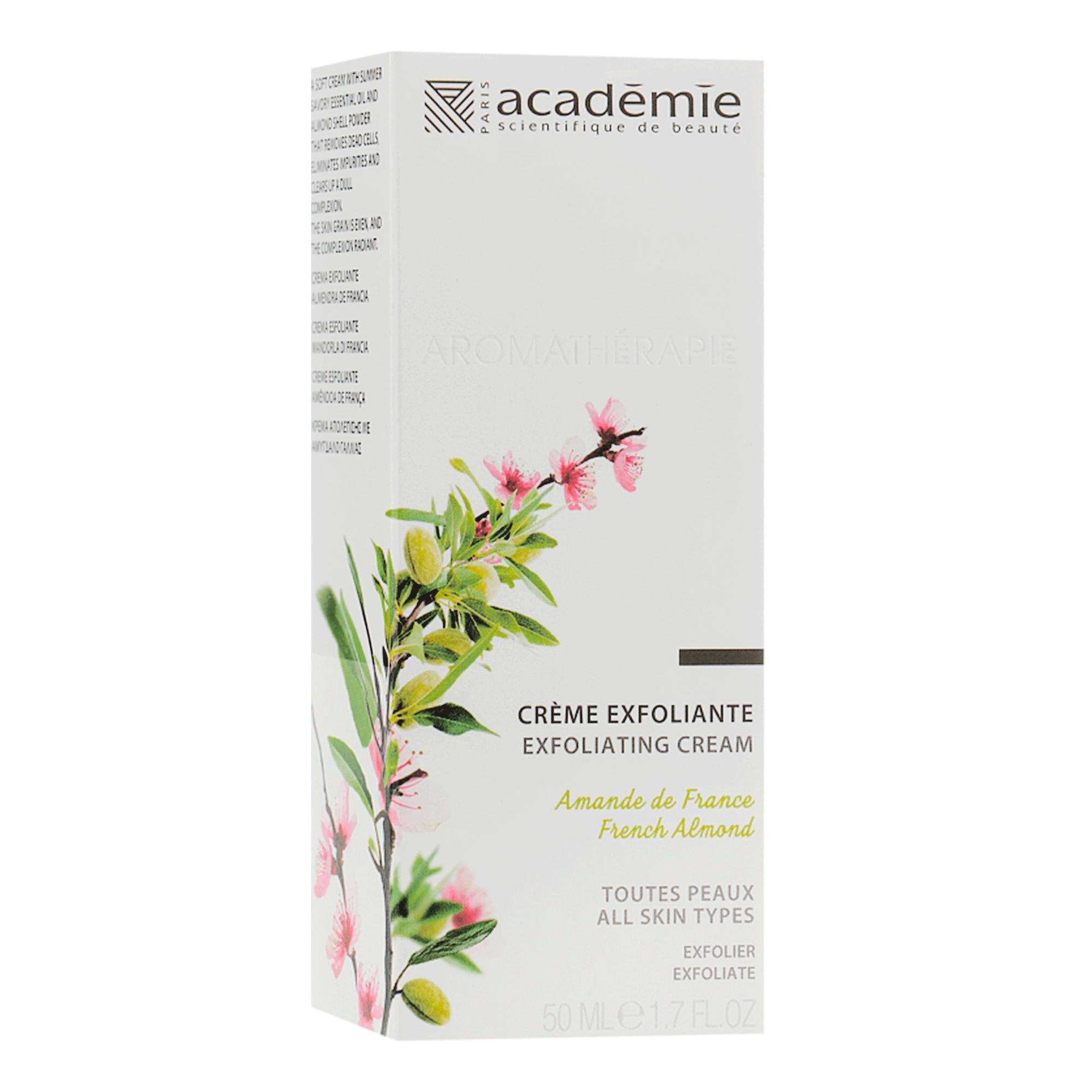 Крем-ексфоліант Французький мигдаль Academie Exfoliating Cream
