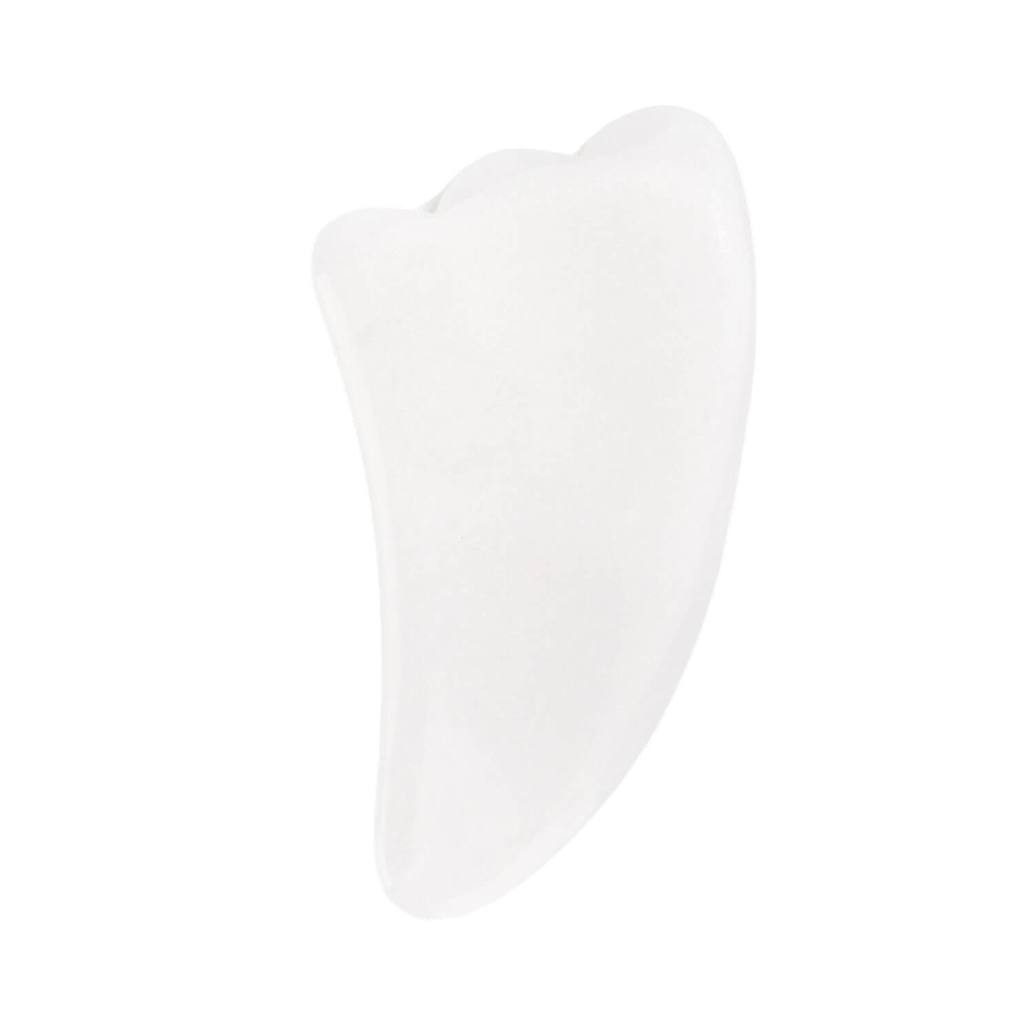 Гуаша для массажа из белого нефрита Cosmetics 27 Gua Sha