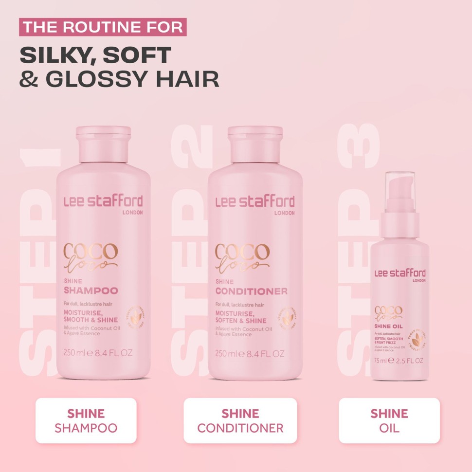 Масло для волос Lee Stafford Coco Loco Shine Oil