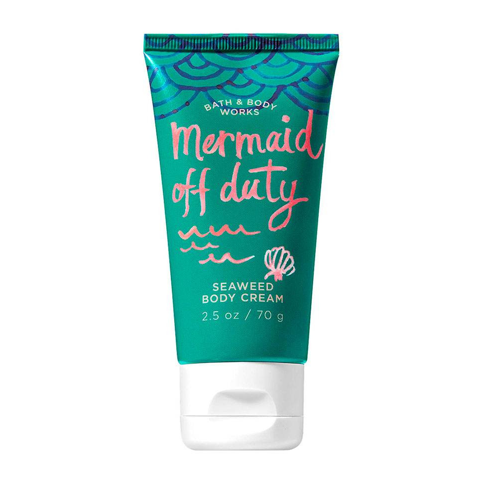 Крем для тела Bath and Body Works Mermaid Off Duty Seaweed Body Cream Travel Size