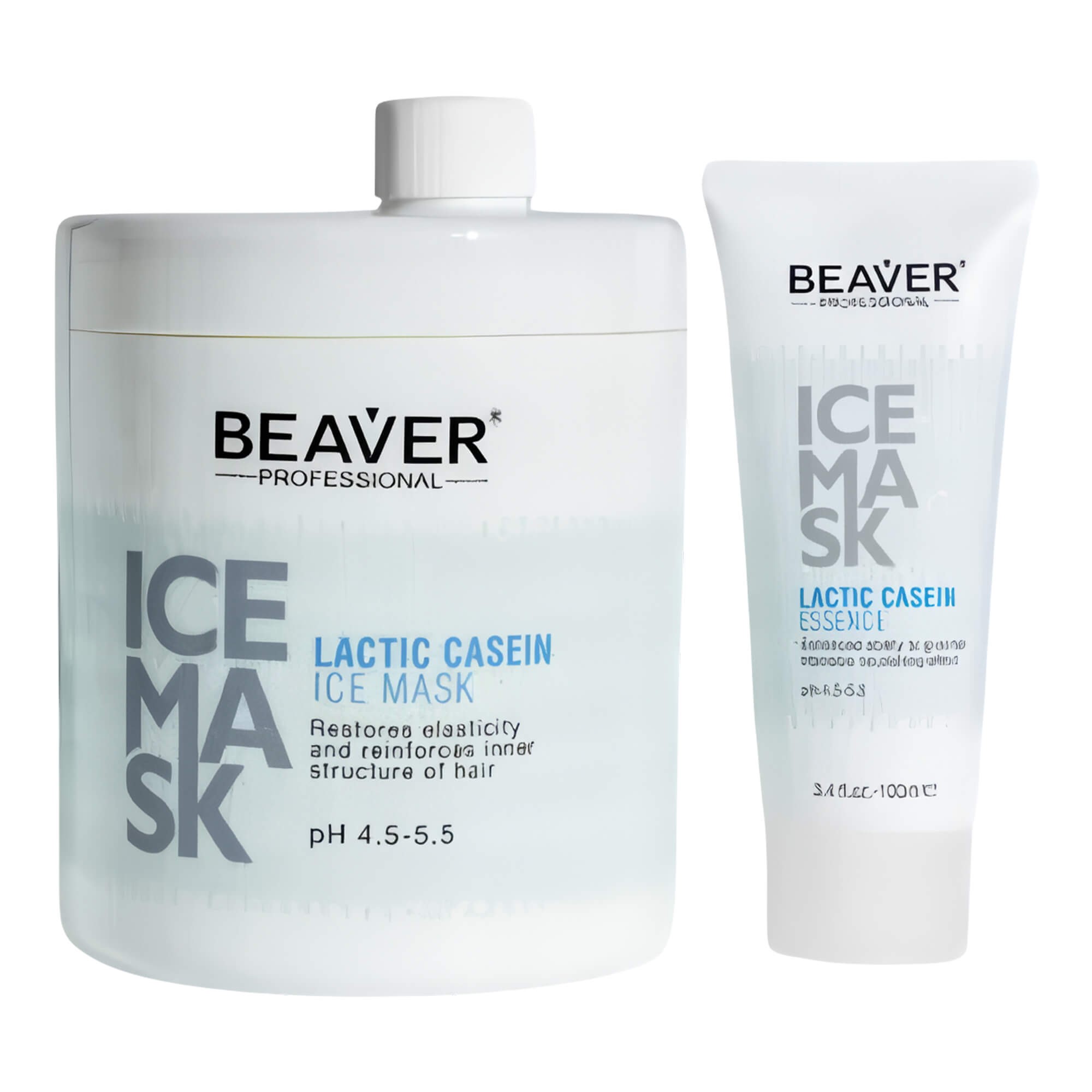 Beaver Маска для интенсивного восстановления поврежденных волос на основе молочного казеина