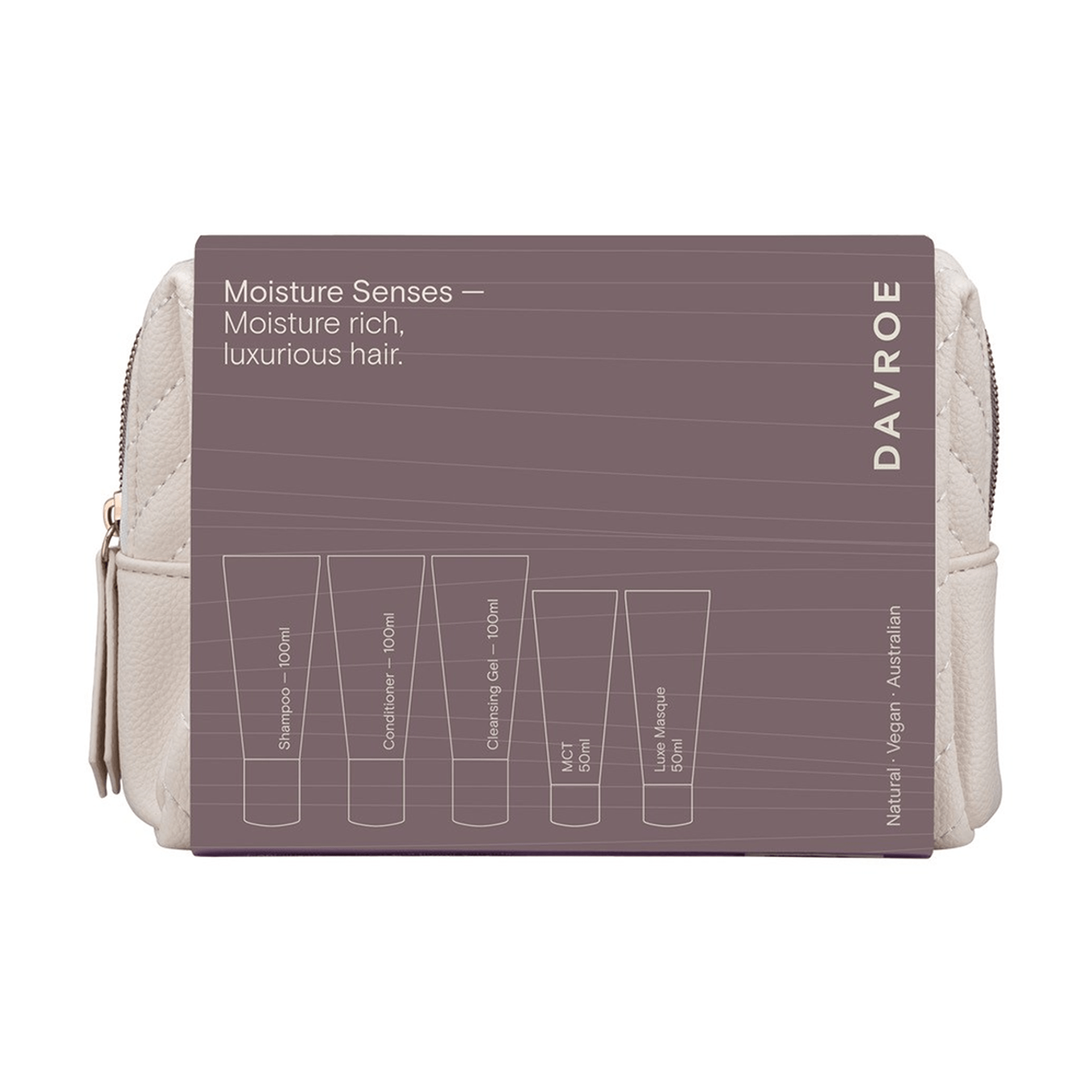 Рождественский тревел набор для увлажнения Davroe Christmas Moisture Senses Travel Pack