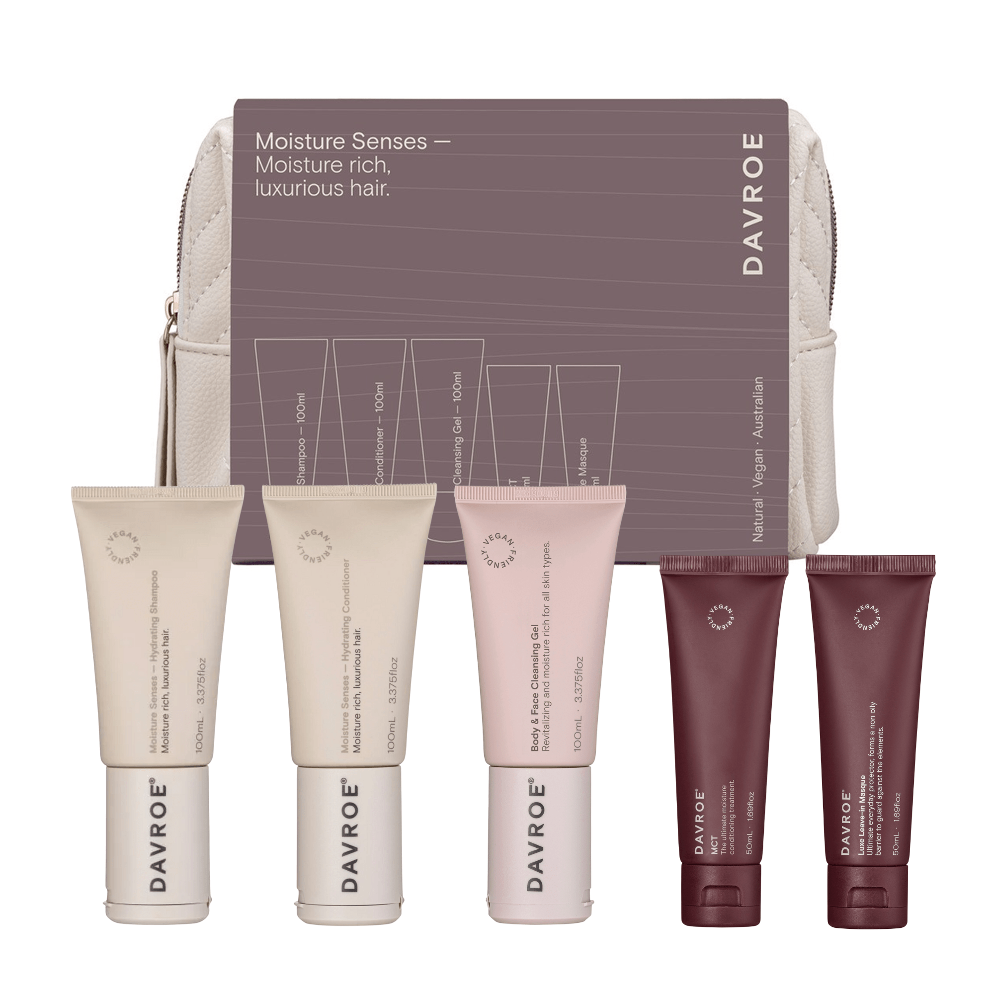 Davroe Рождественский тревел набор для увлажнения