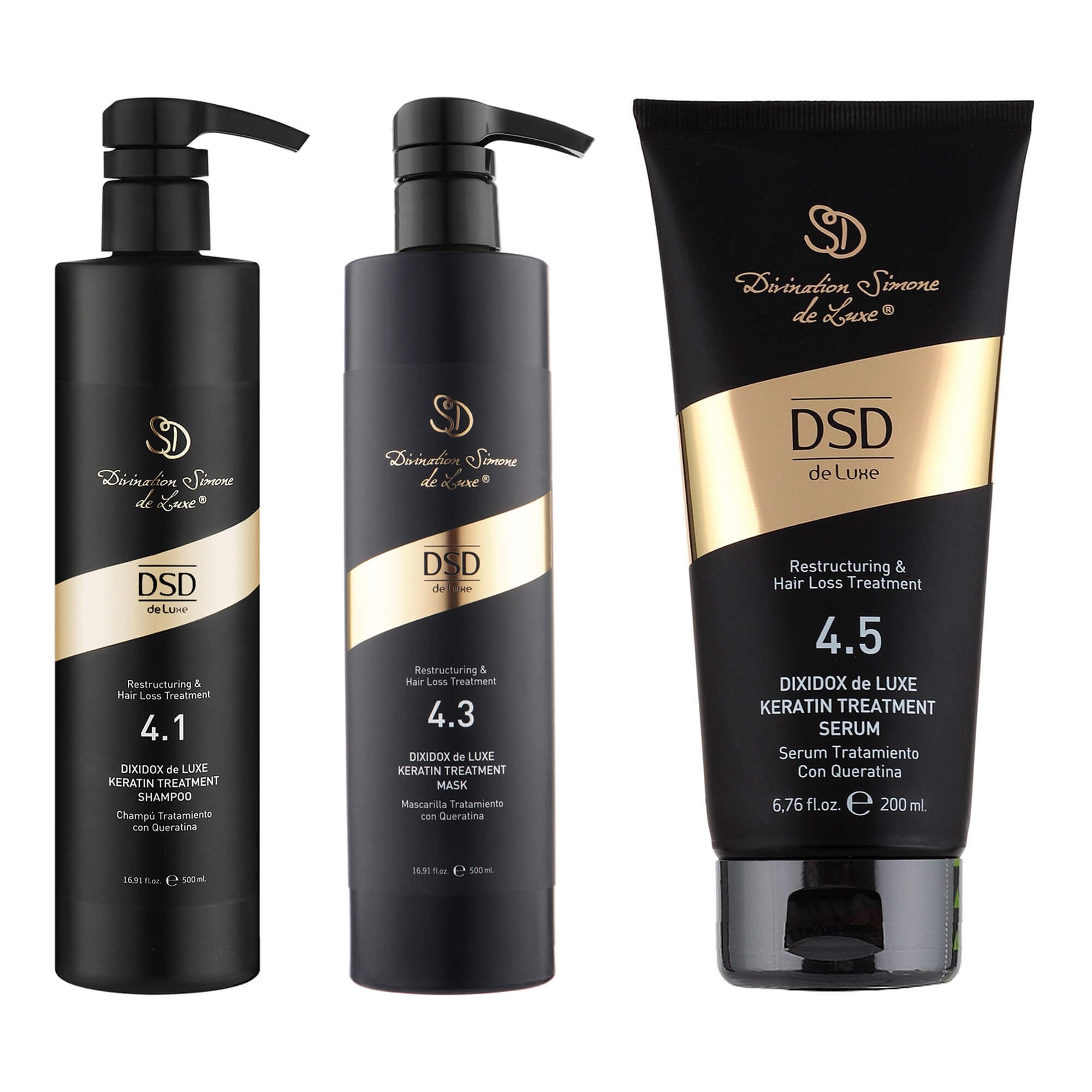 Набір Відновлюючий з кератином DSD de Luxe Keratin Treatment KIT